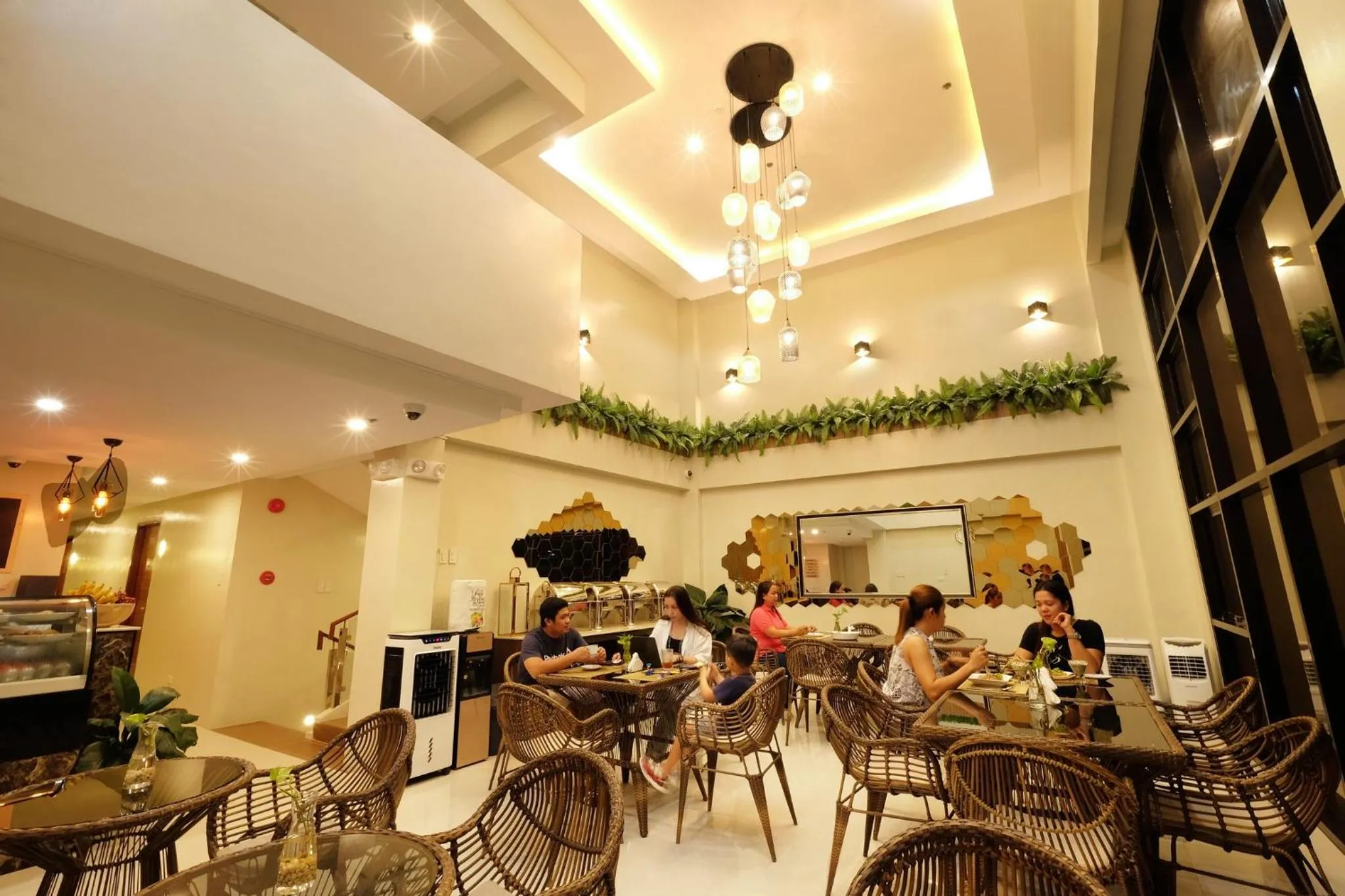 Dining area in Jai-cob’s Suites