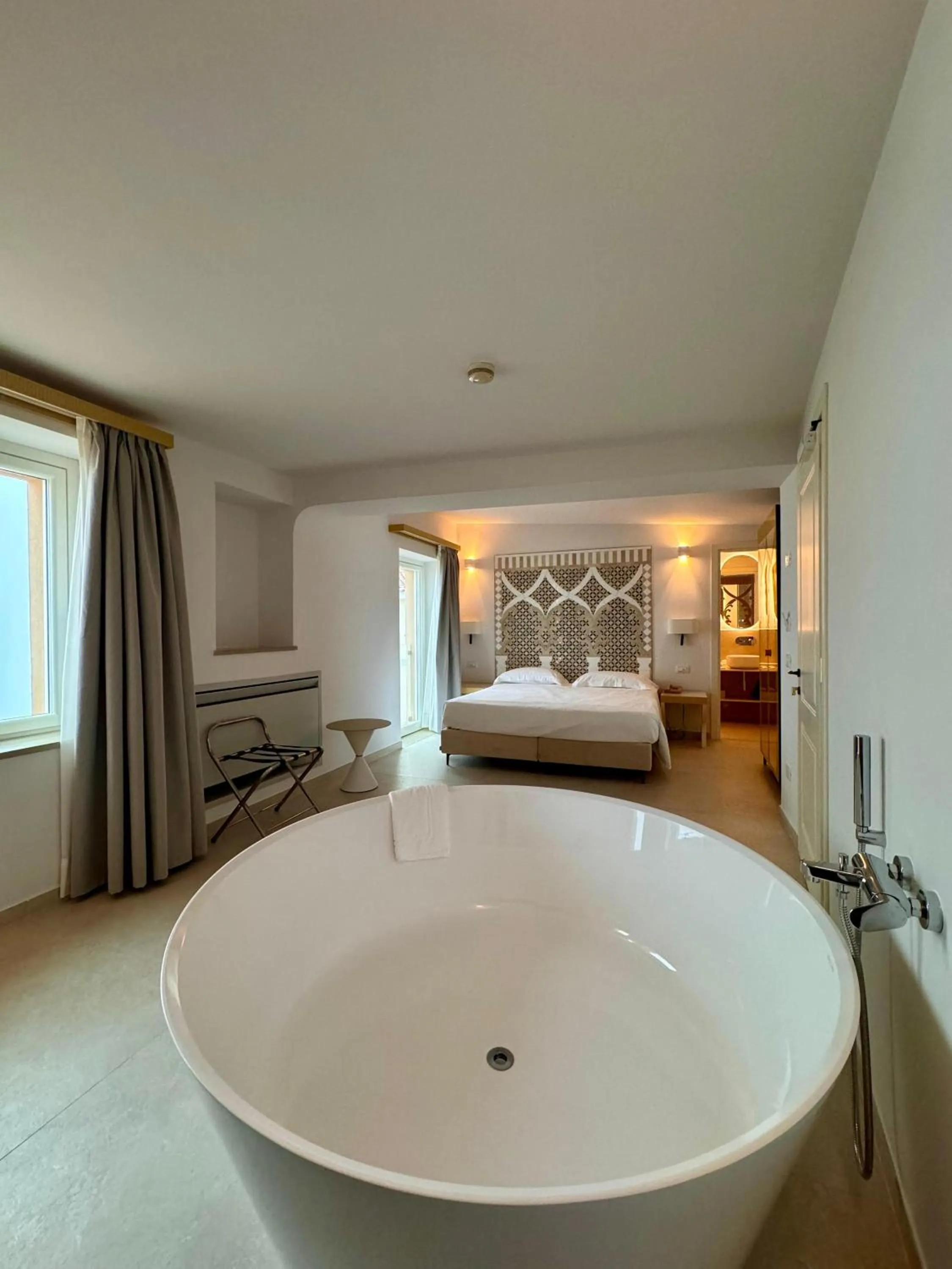 Bedroom, Bed in Hotel Rufolo