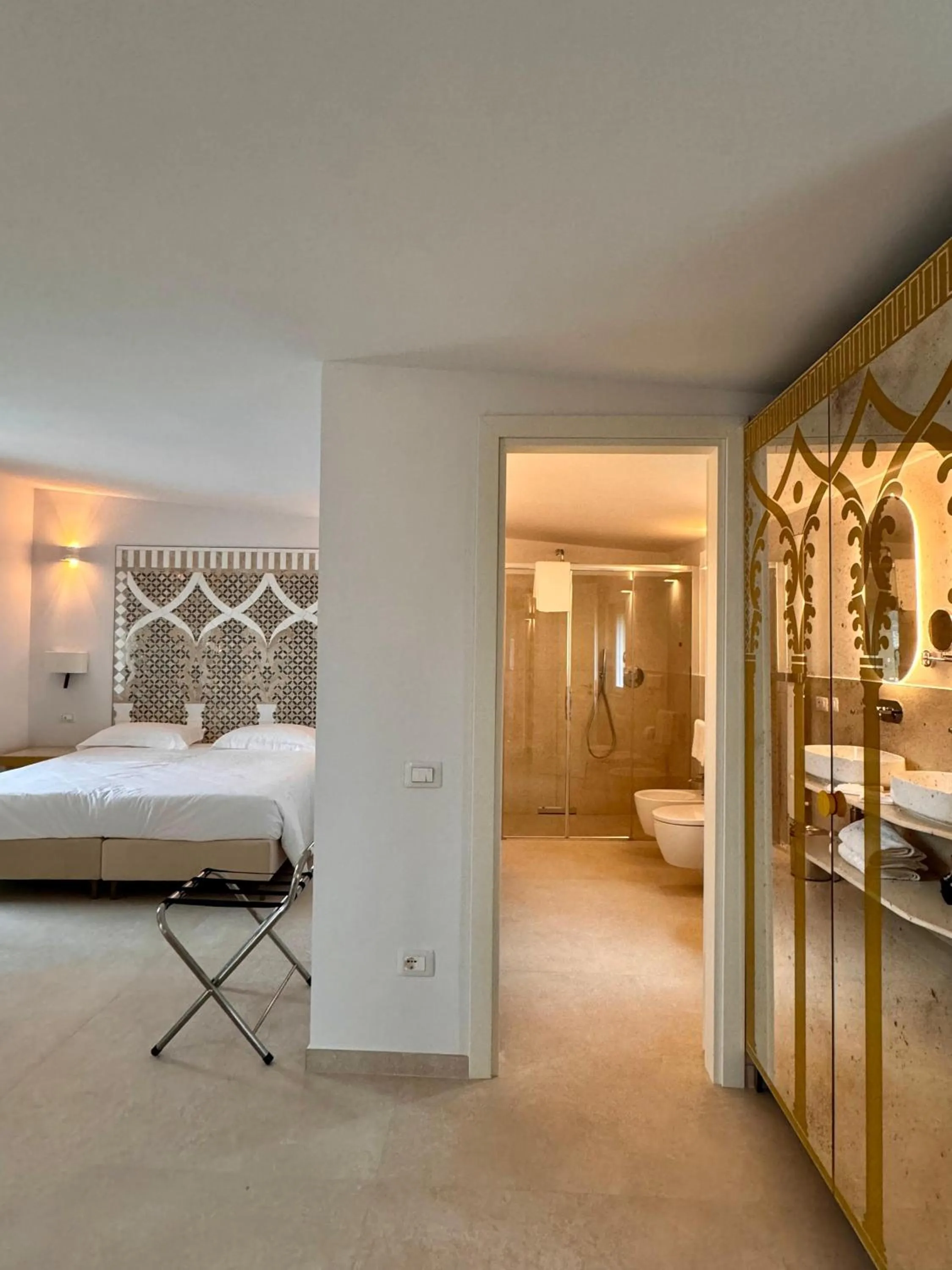 Bedroom, Bed in Hotel Rufolo