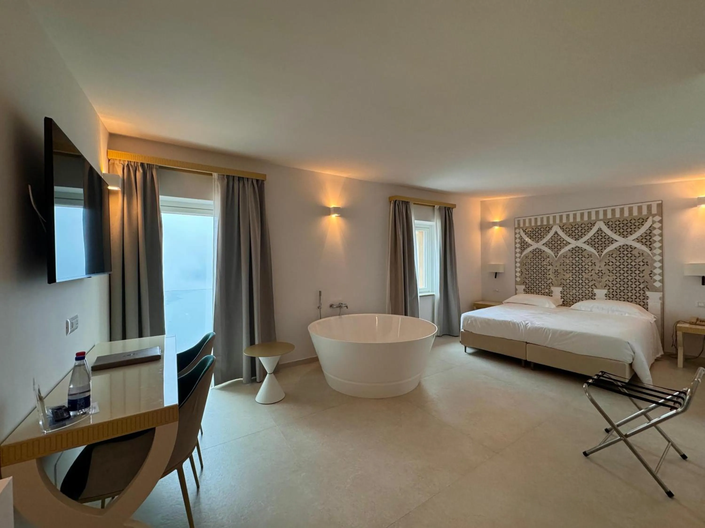 Bedroom, Bed in Hotel Rufolo