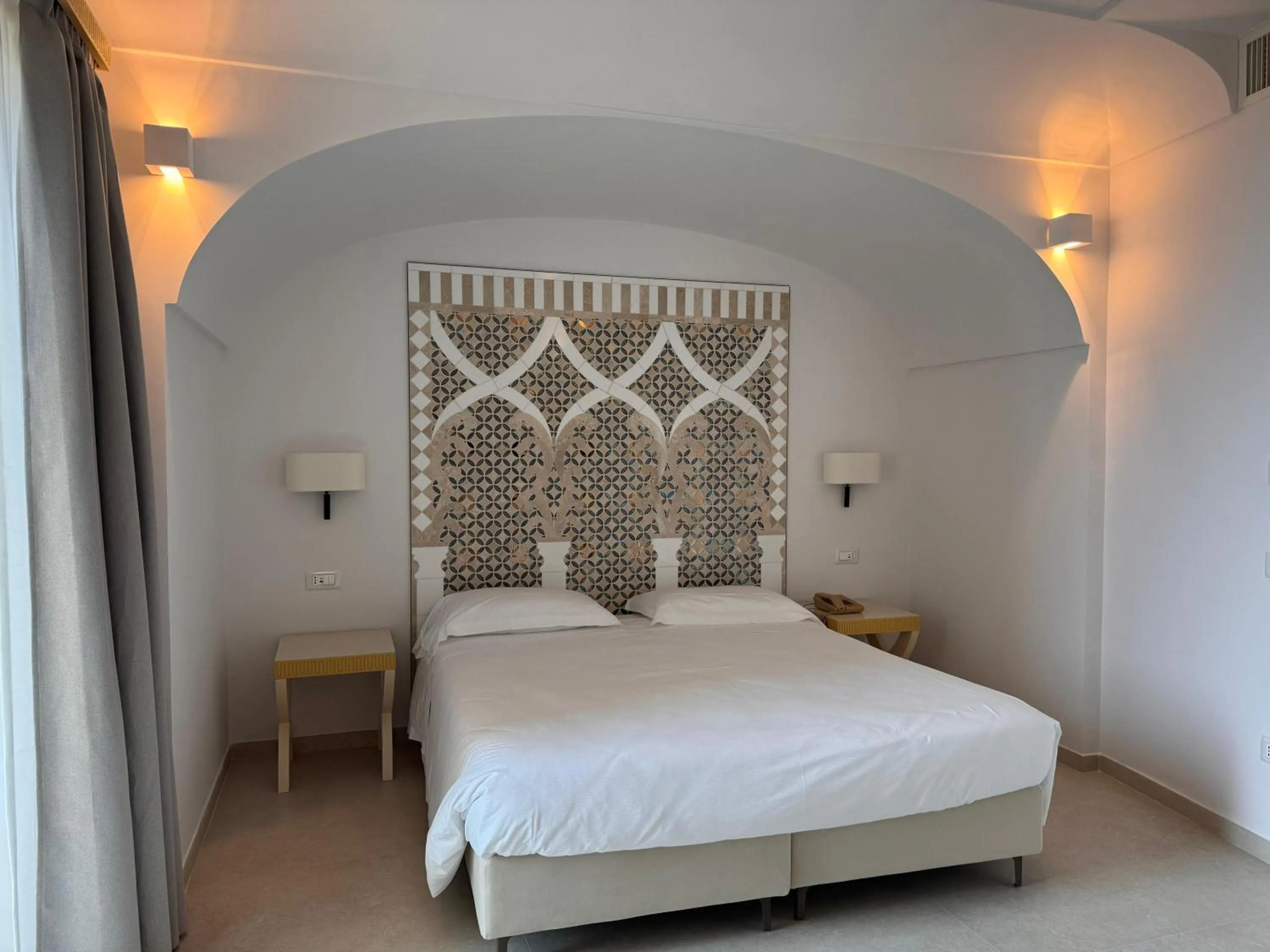 Bedroom, Bed in Hotel Rufolo