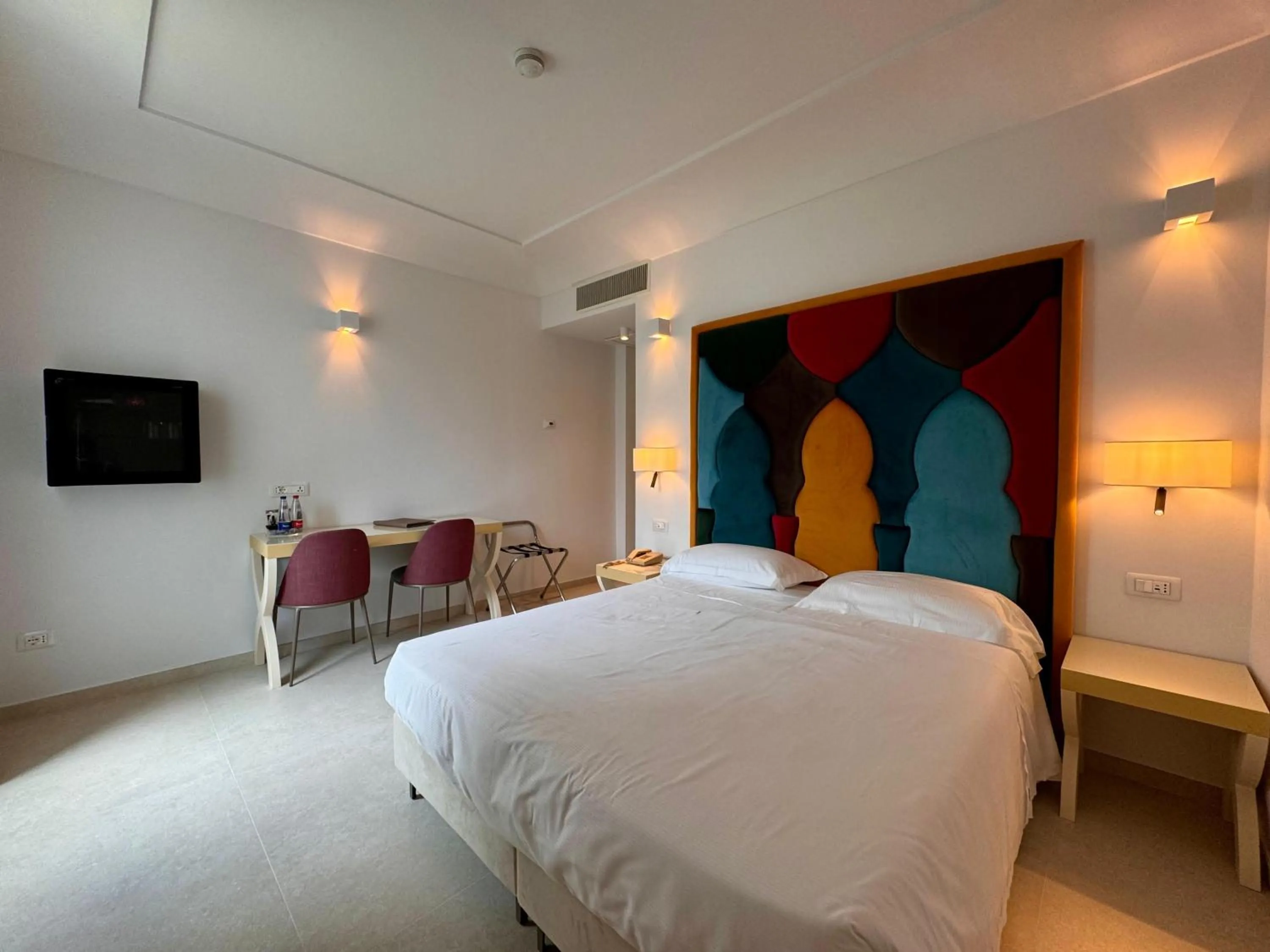 Bedroom, Bed in Hotel Rufolo