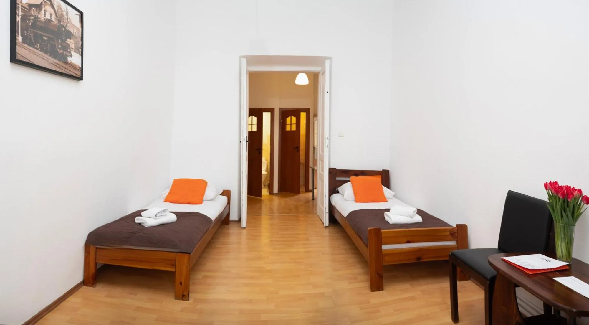 Bed in Station Aparthotel