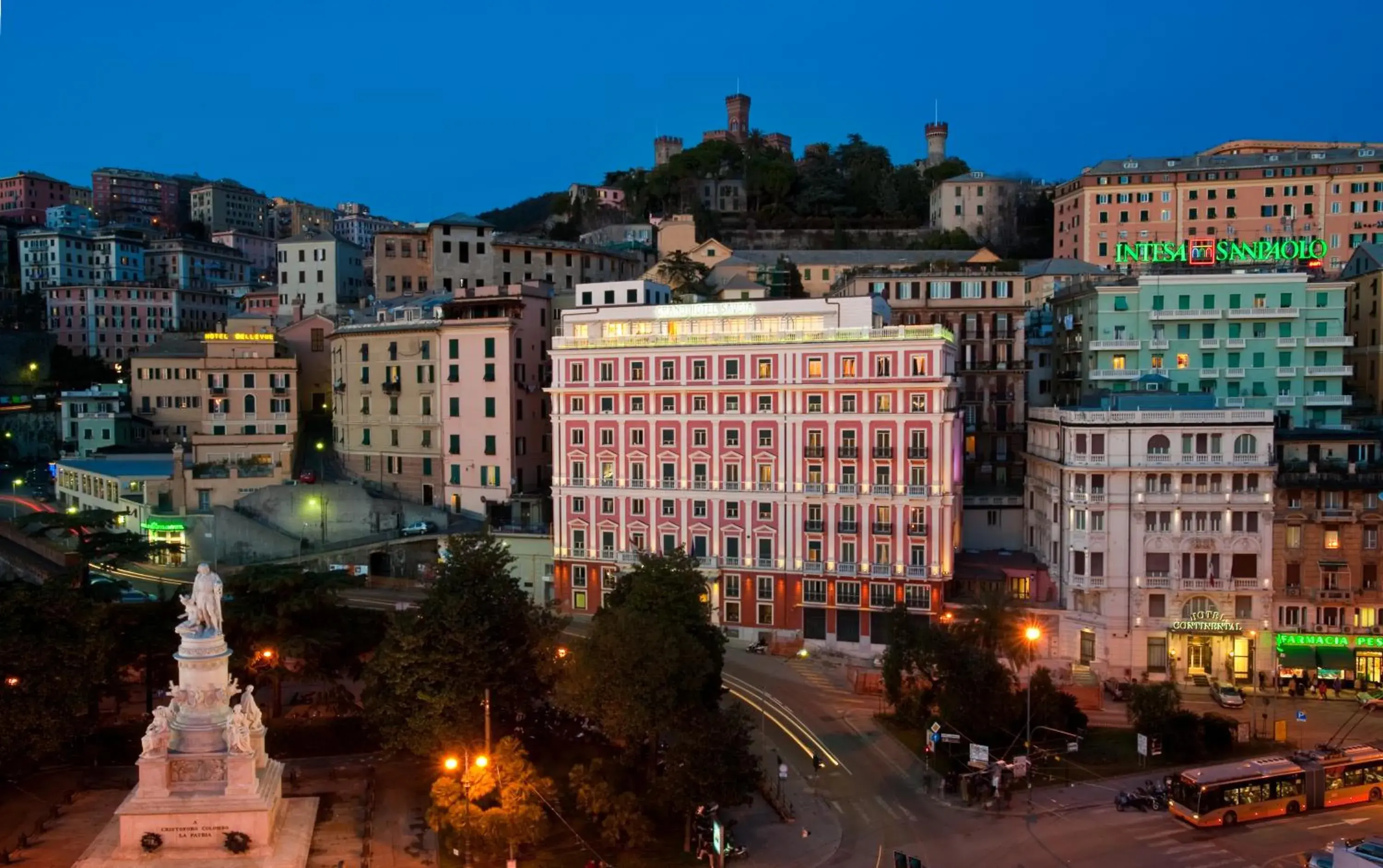 Property building in Grand Hotel Savoia Property building in Grand Hotel Savoia