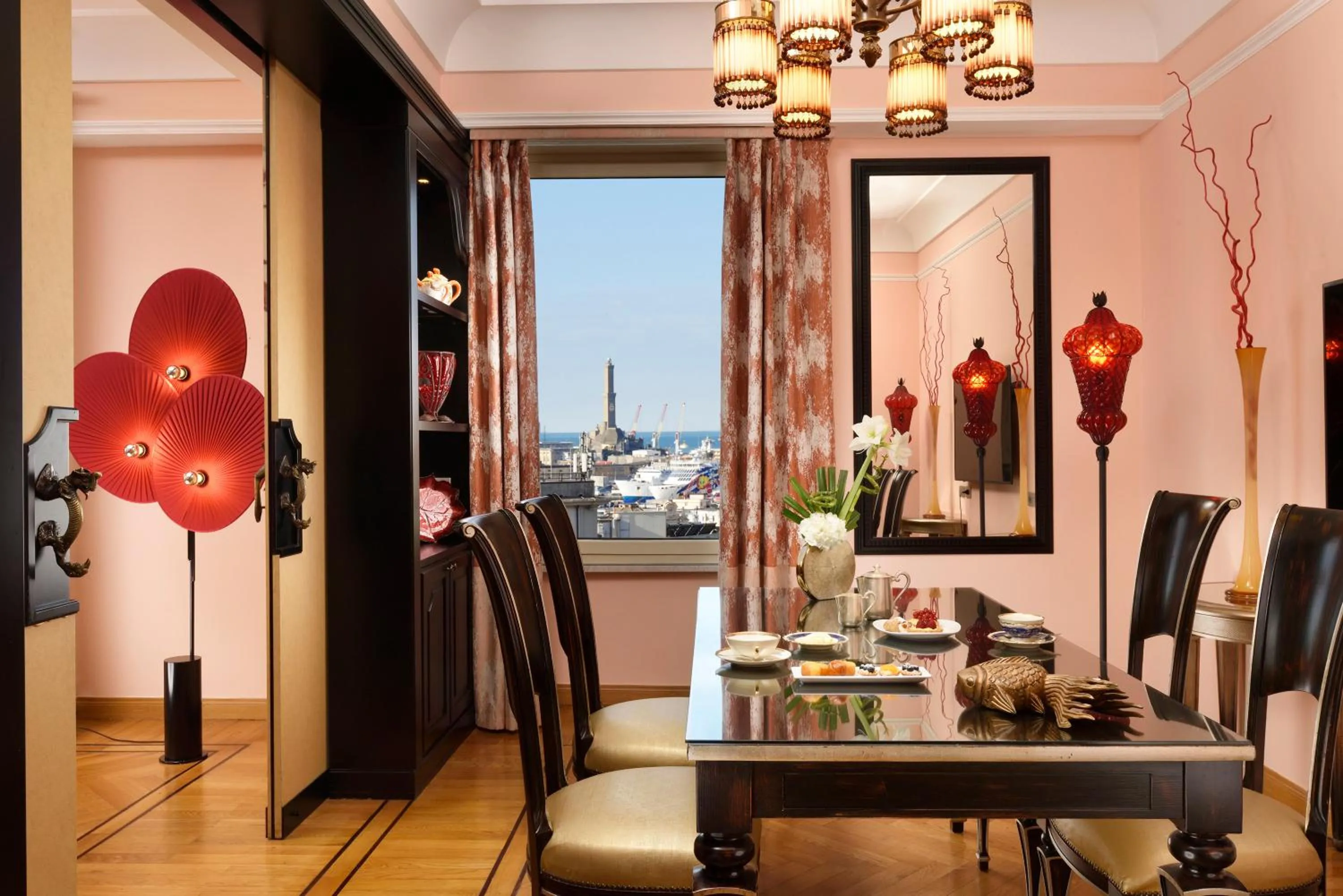 Dinner in Grand Hotel Savoia