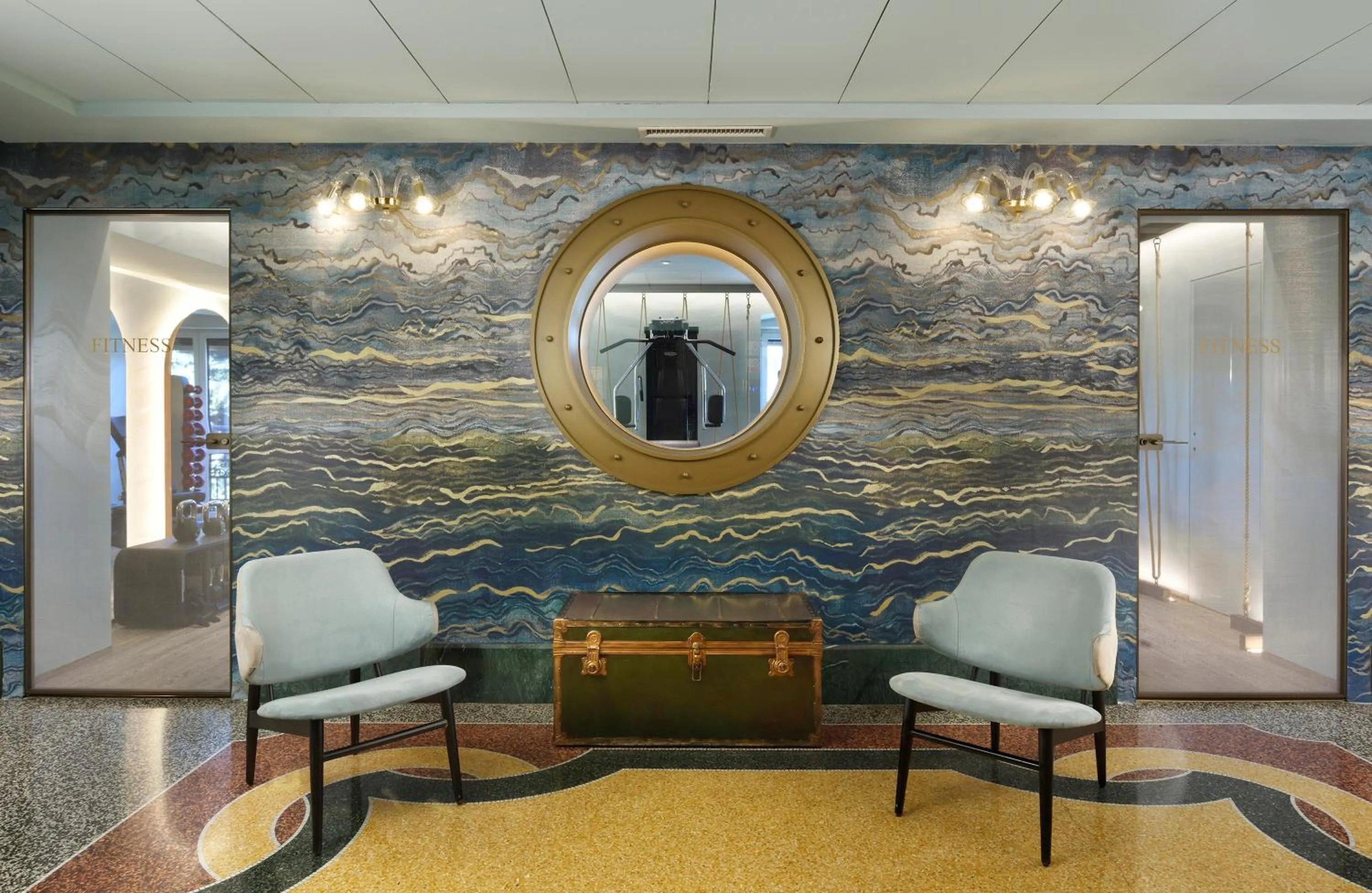 Fitness centre/facilities in Grand Hotel Savoia