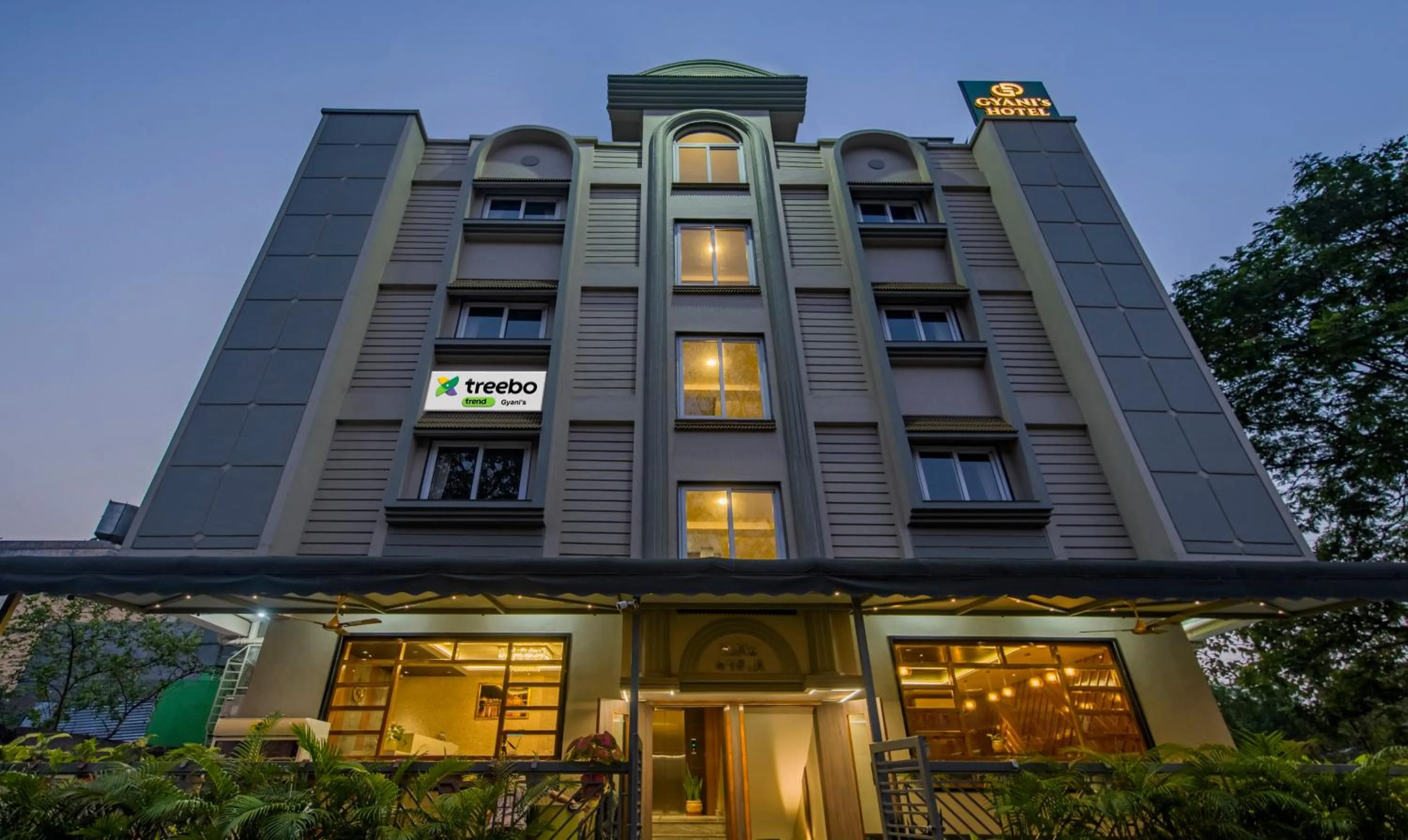 Property building in Treebo Gyani's