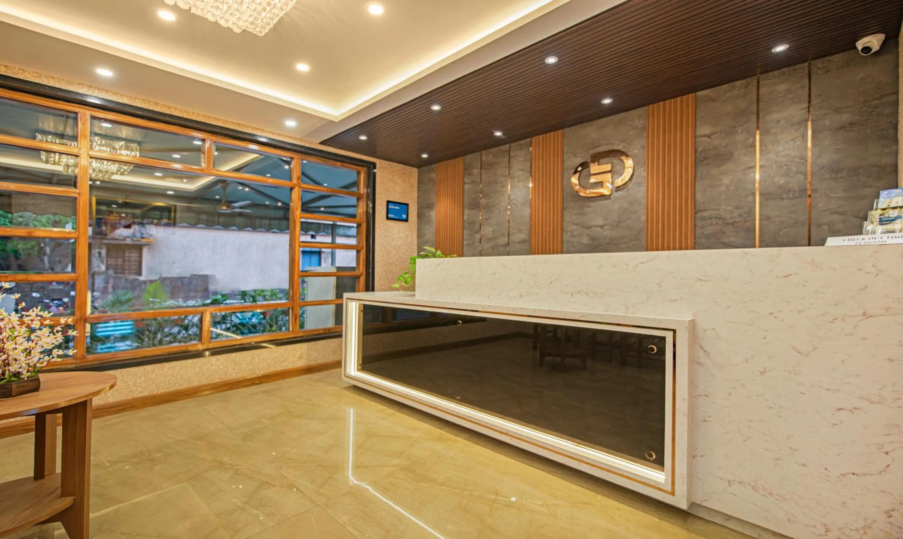 Lobby or reception in Treebo Gyani's