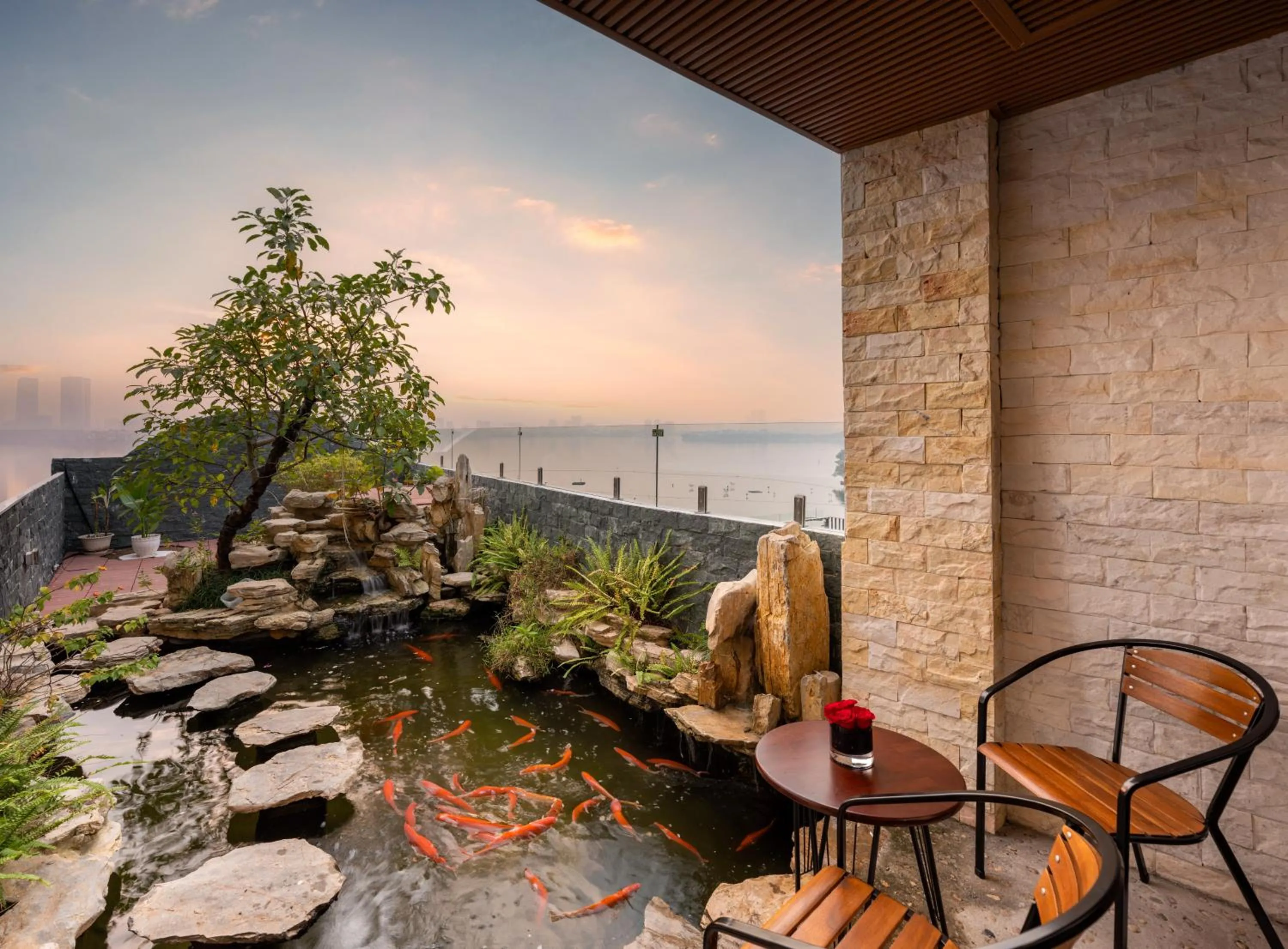 Patio in MoonLight Tay Ho