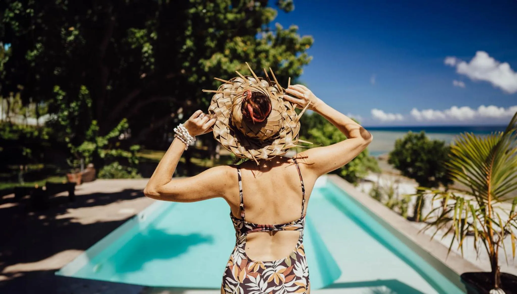 Sea view in South Pacific Memories