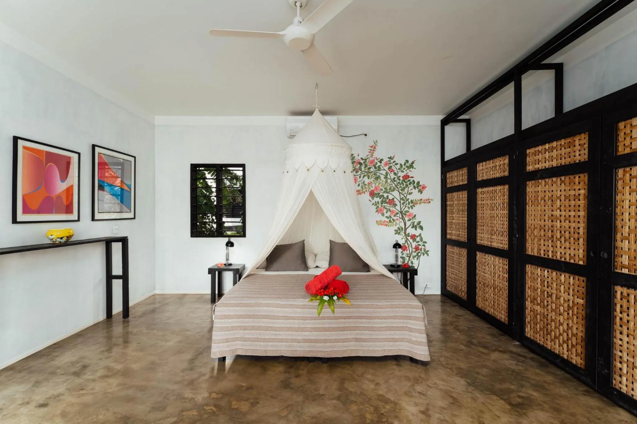 Bed in South Pacific Memories