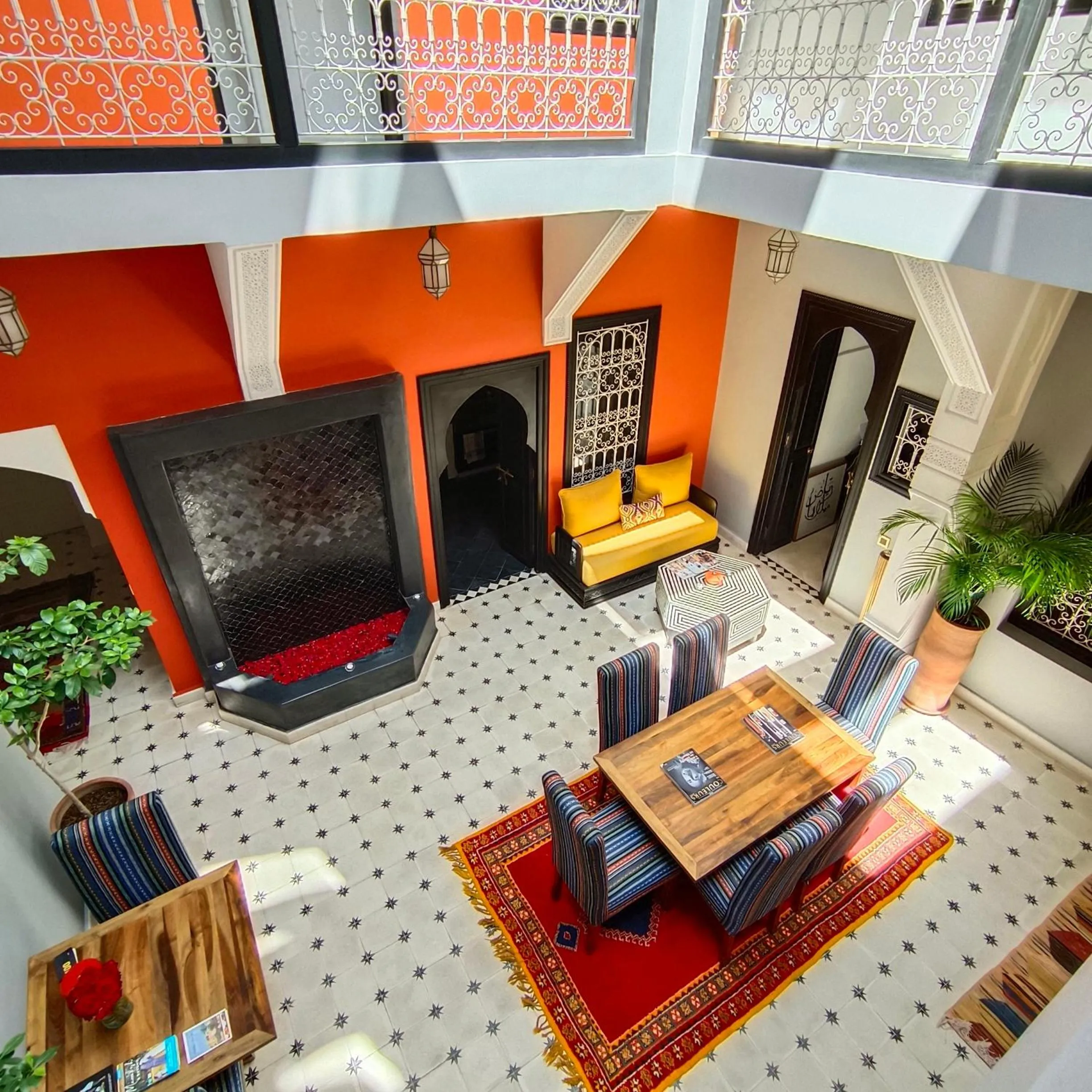 Living room in Riad Mylaya