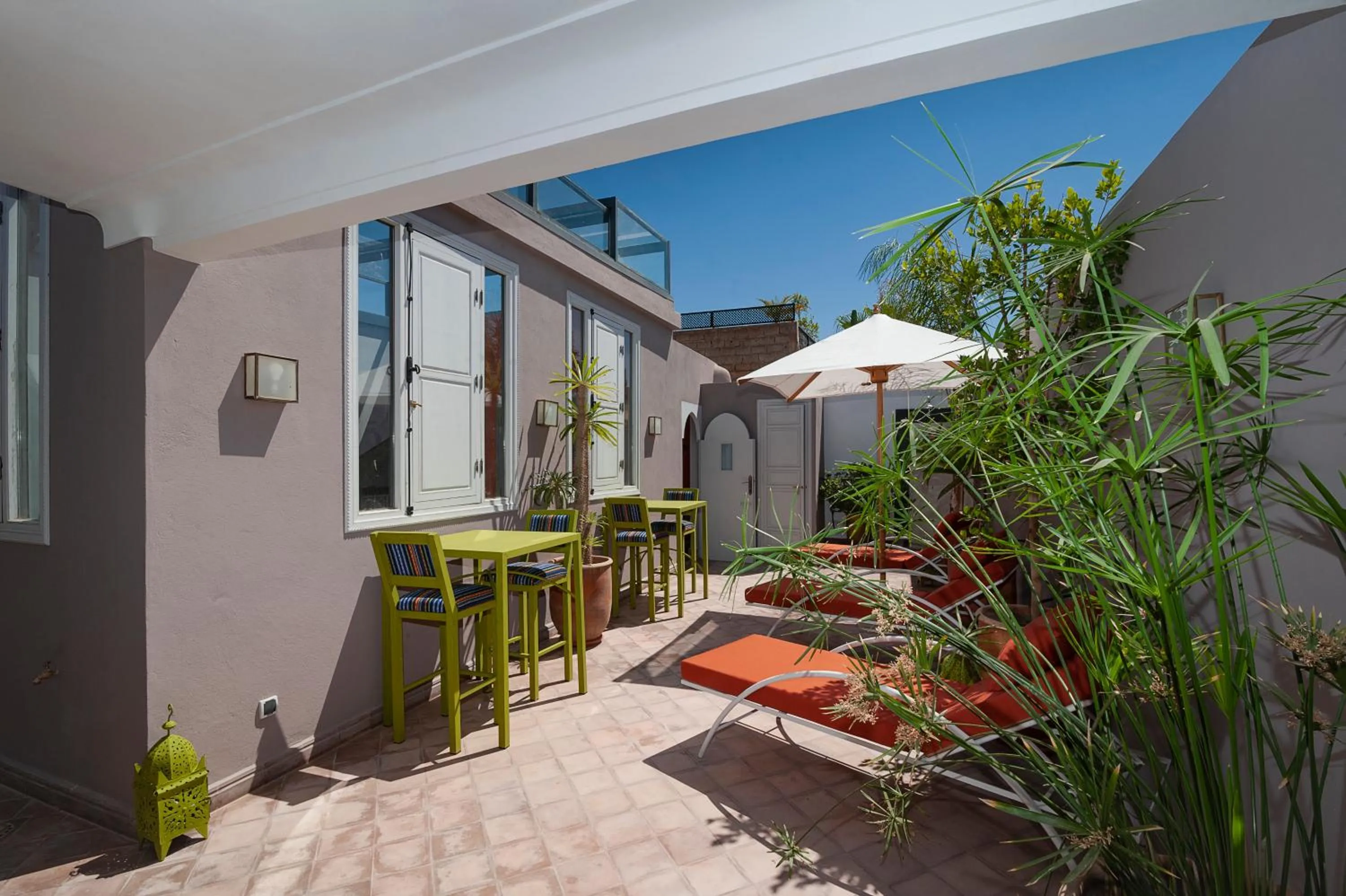 Patio in Riad Mylaya