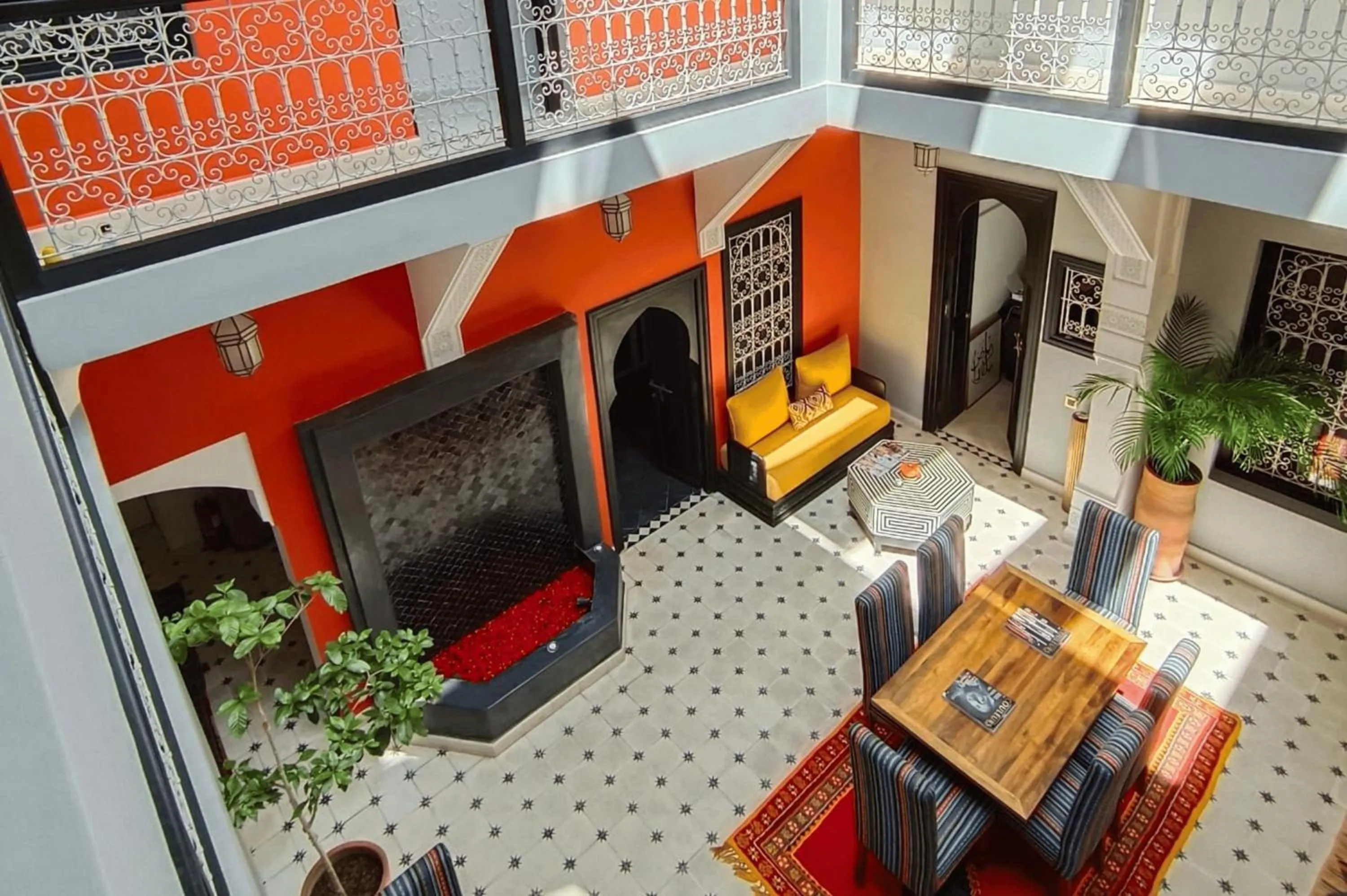 Patio in Riad Mylaya