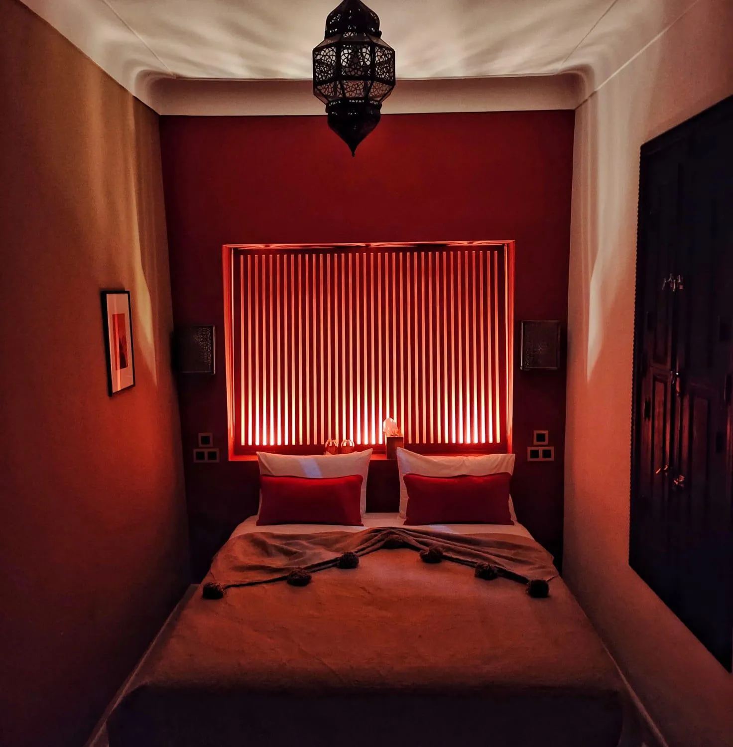Bed in Riad Mylaya