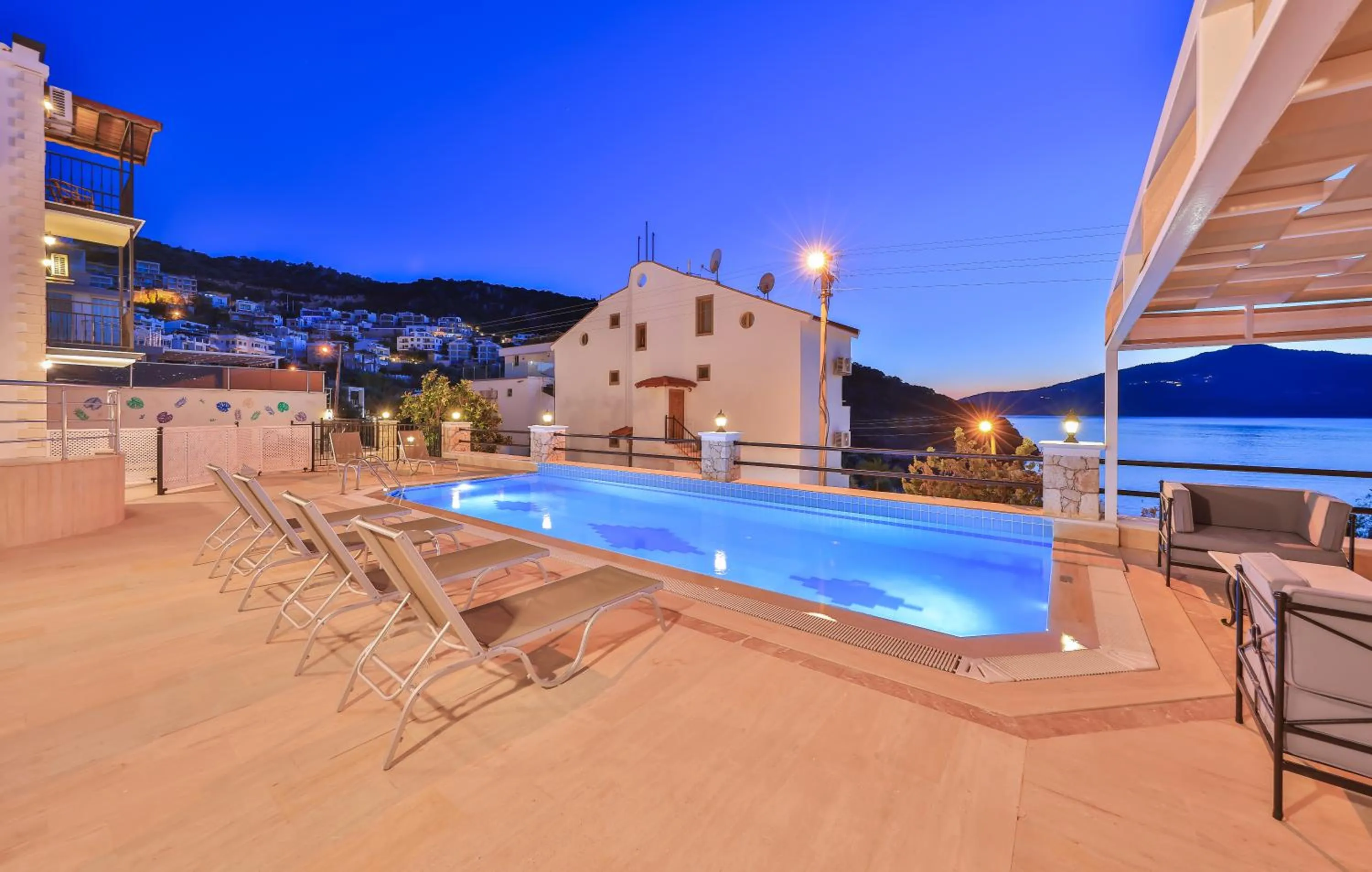 Villa with Sea View in Kuluhana Hotel & Villas Kalkan