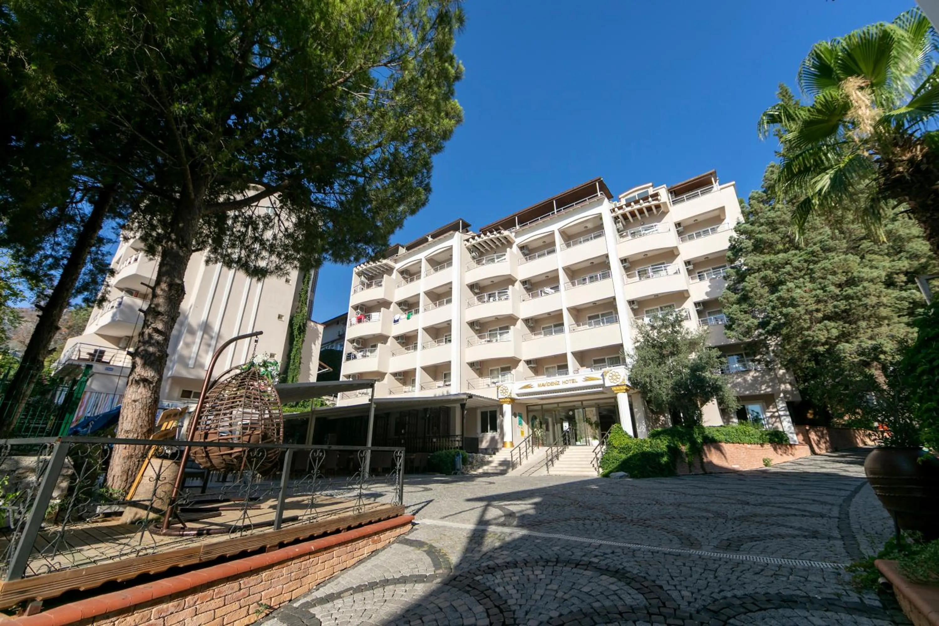 Garden in Hotel Mavi Deniz