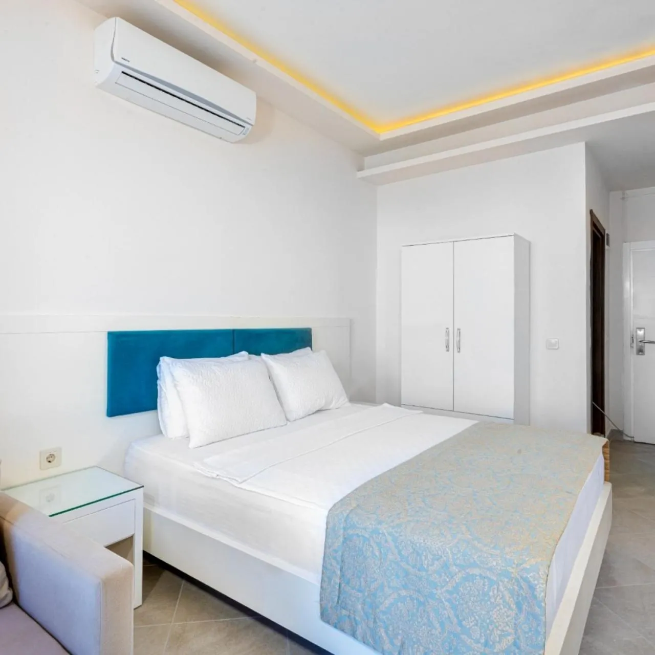 Photo of the whole room, Bed in Hotel Mavi Deniz