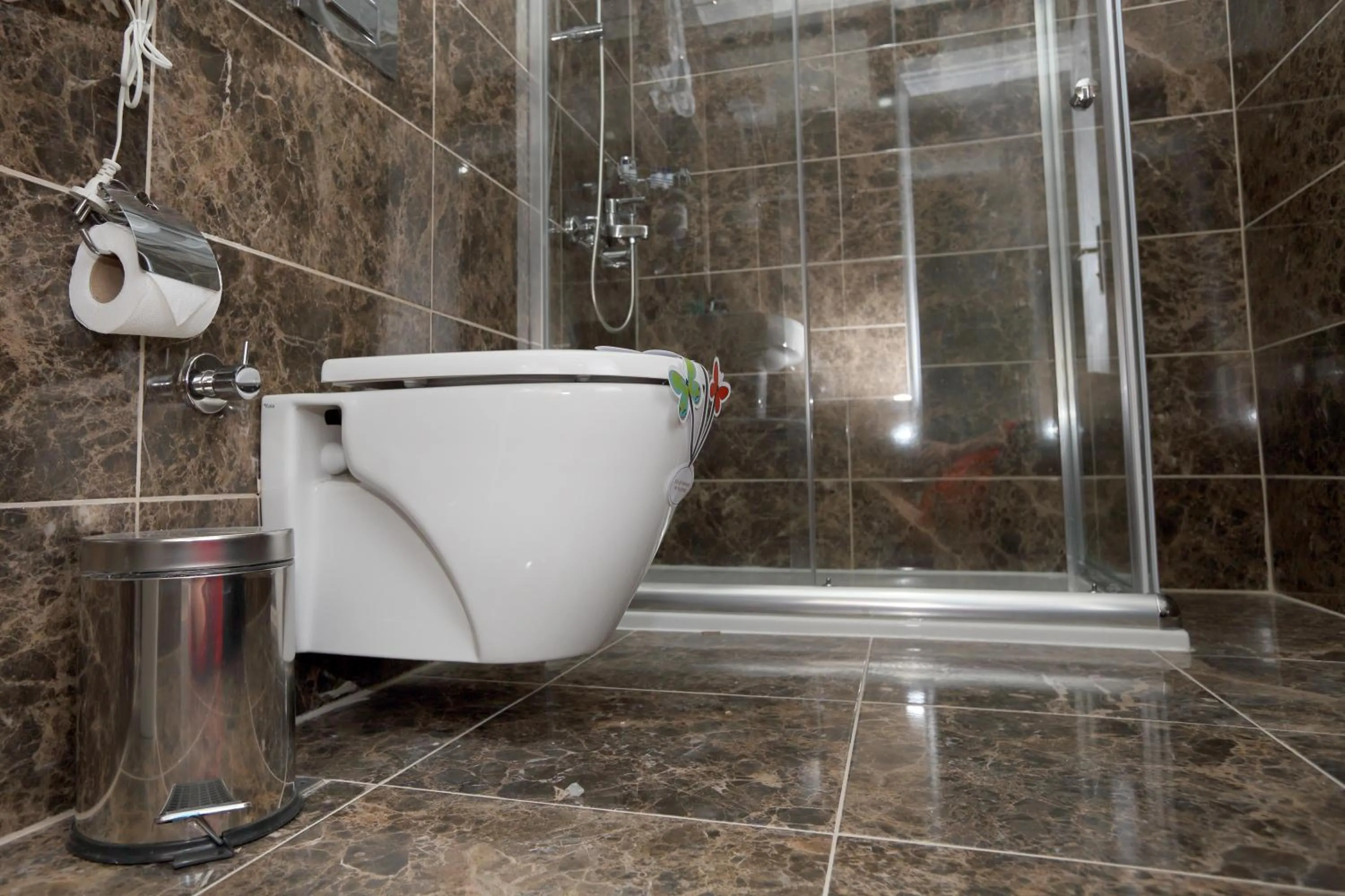 Shower in Hotel Mavi Deniz