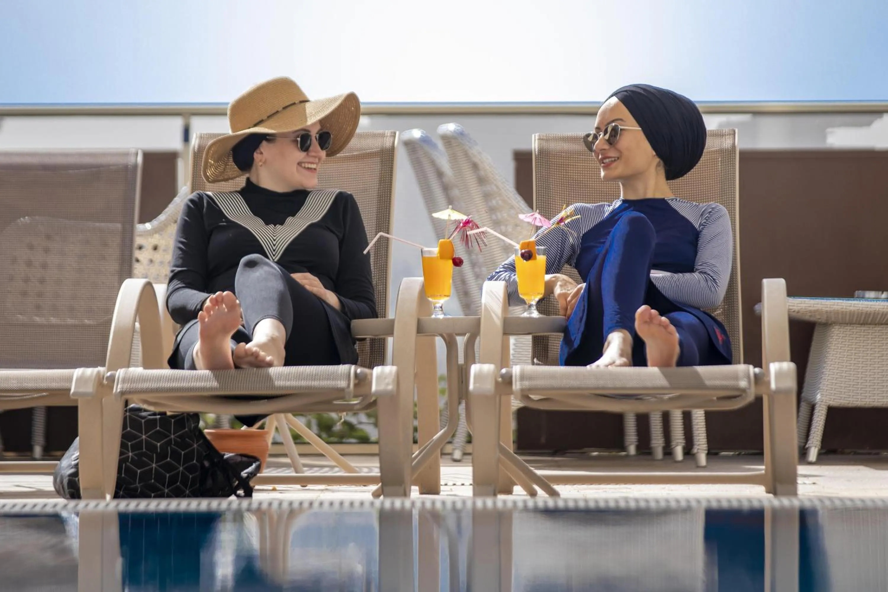 Swimming pool in Hotel Mavi Deniz