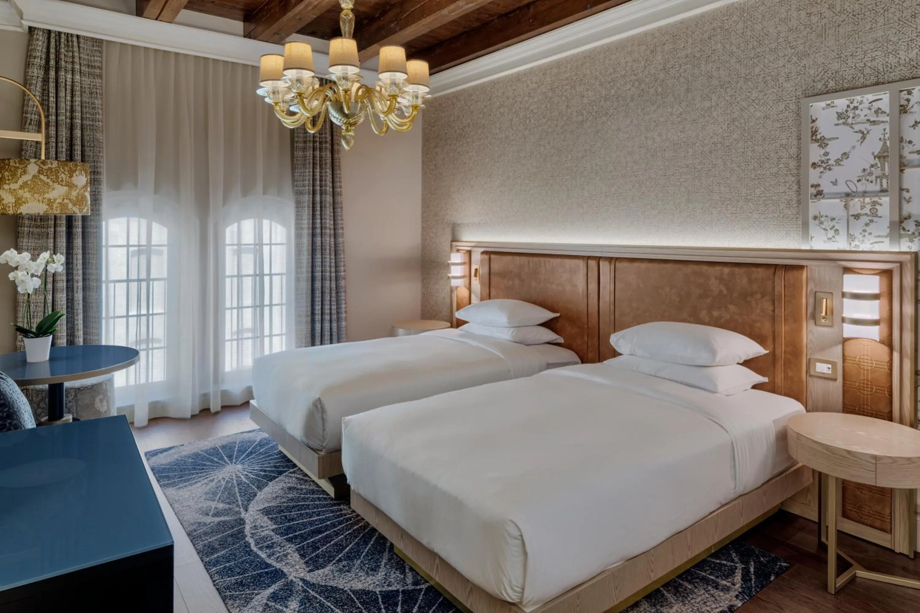 Bedroom, Bed in Hilton Molino Stucky Venice