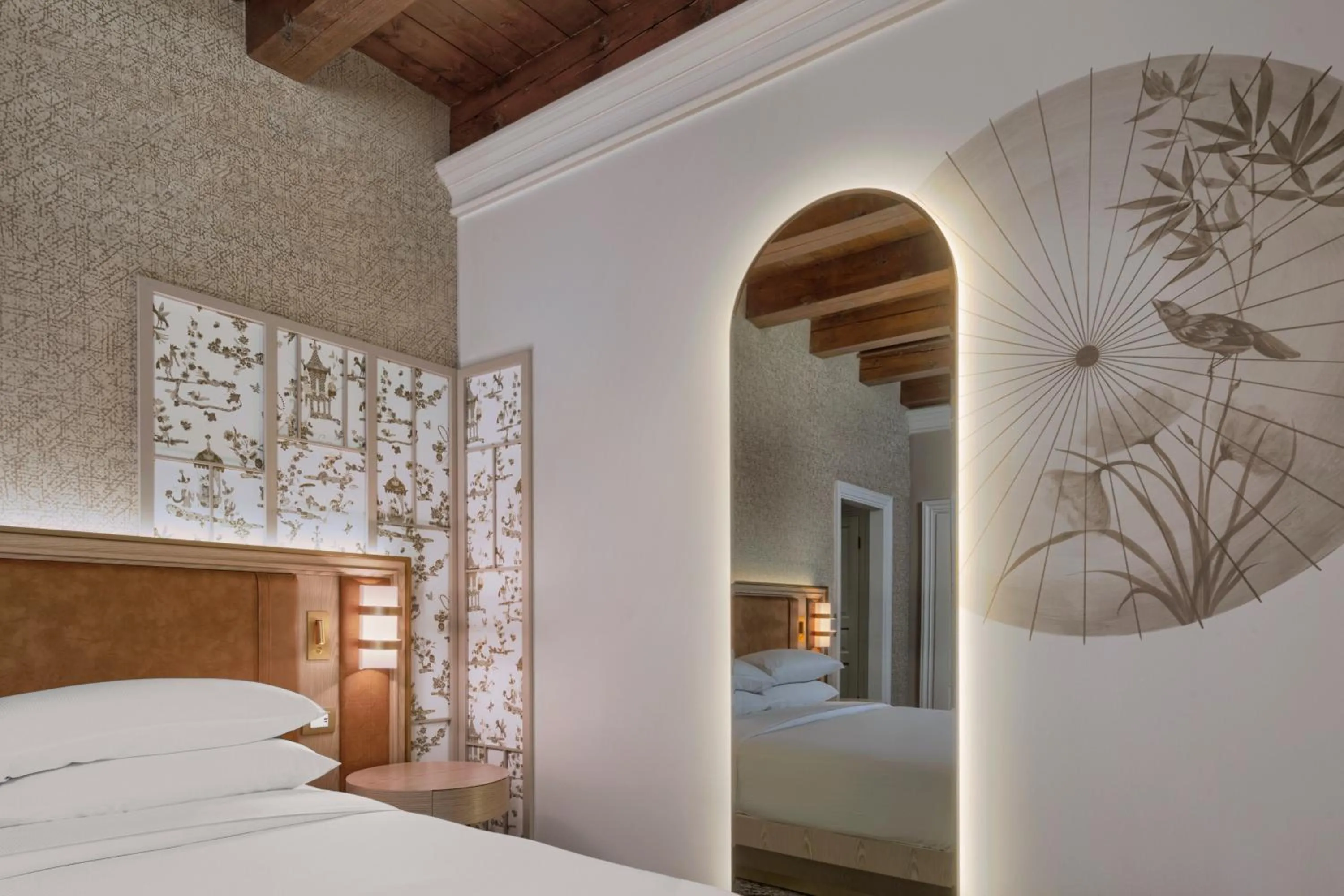 Bedroom, Bed in Hilton Molino Stucky Venice