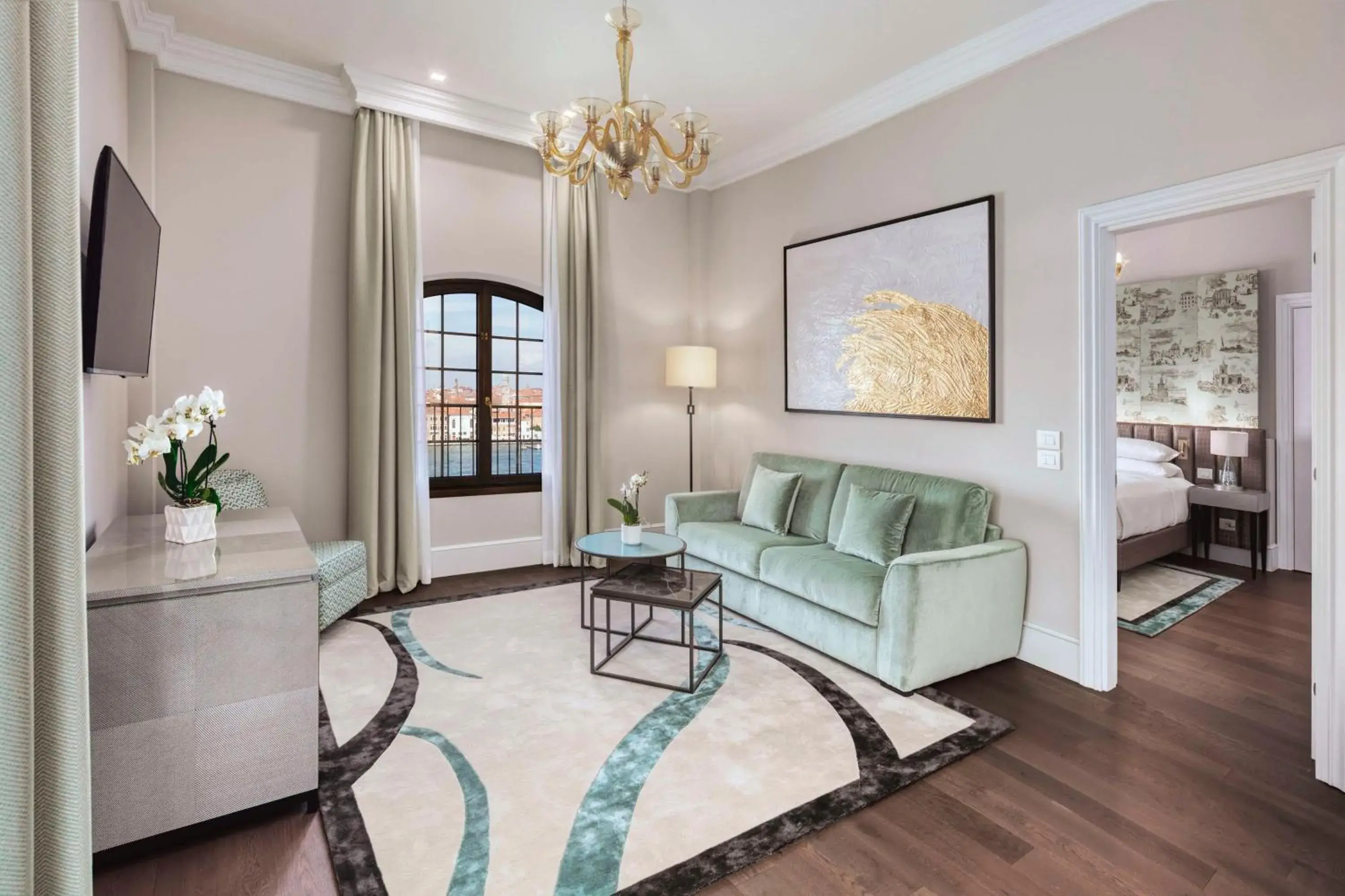 Executive King Suite with view in Hilton Molino Stucky Venice Executive King Suite with view in Hilton Molino Stucky Venice