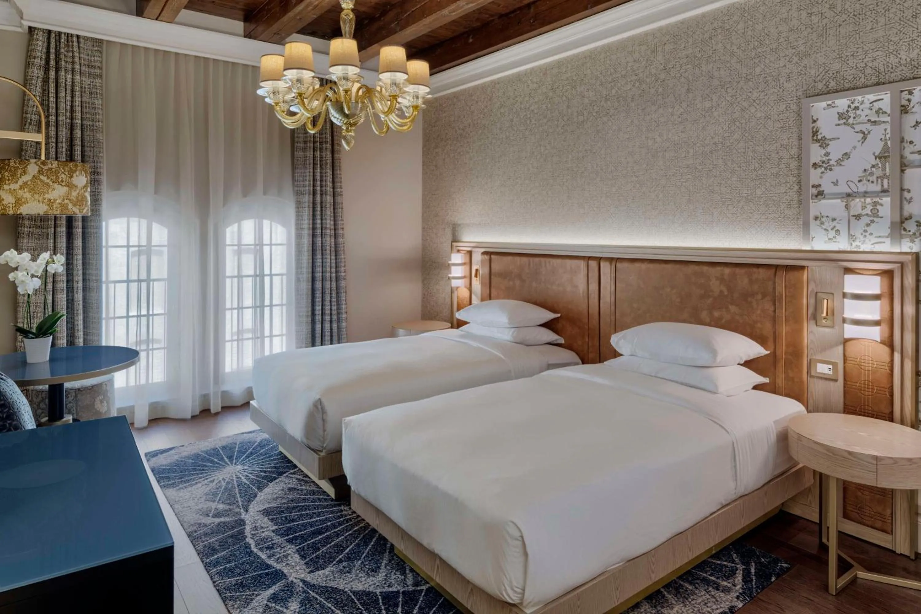 Bedroom, Bed in Hilton Molino Stucky Venice