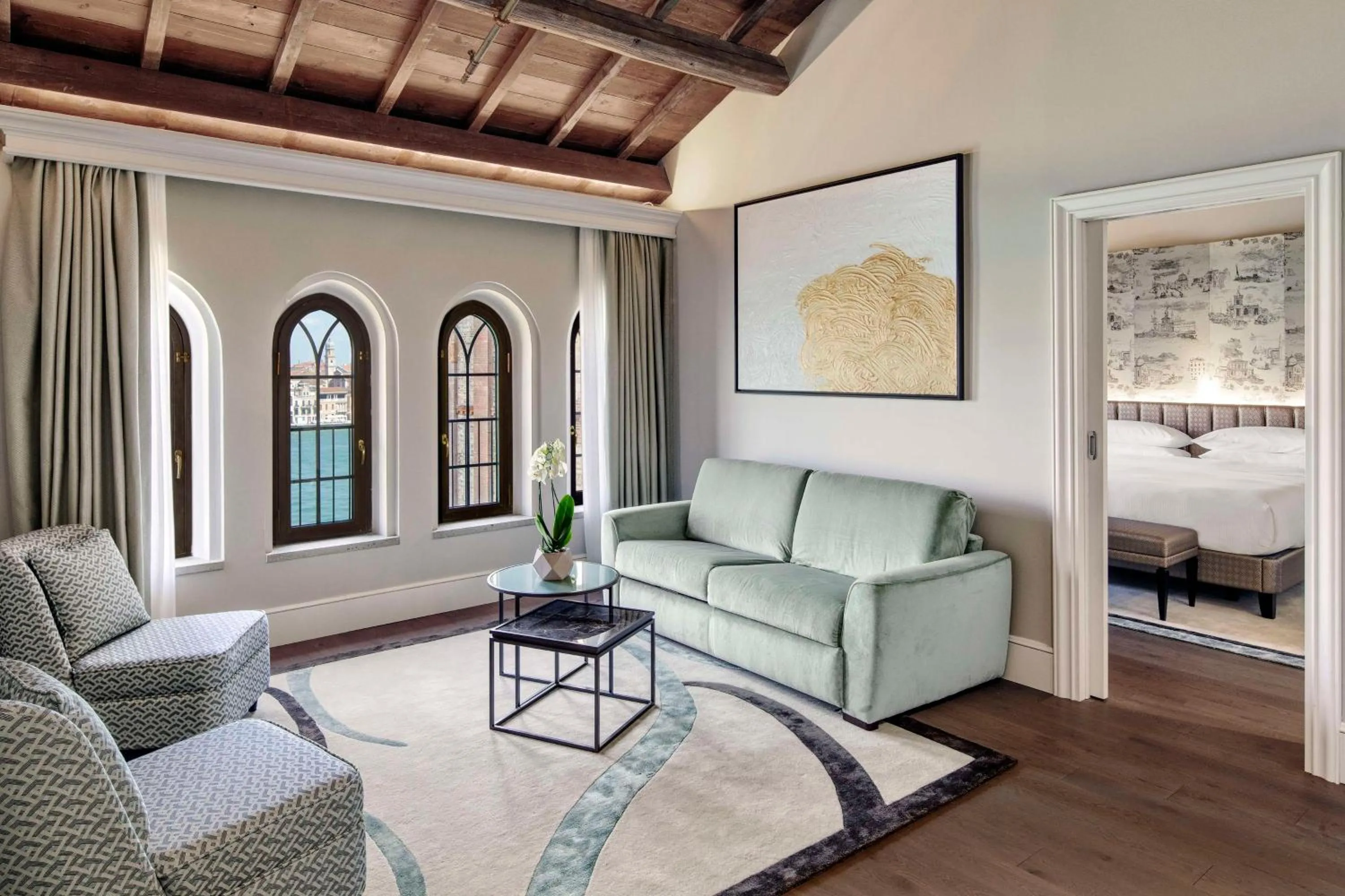 Living room in Hilton Molino Stucky Venice
