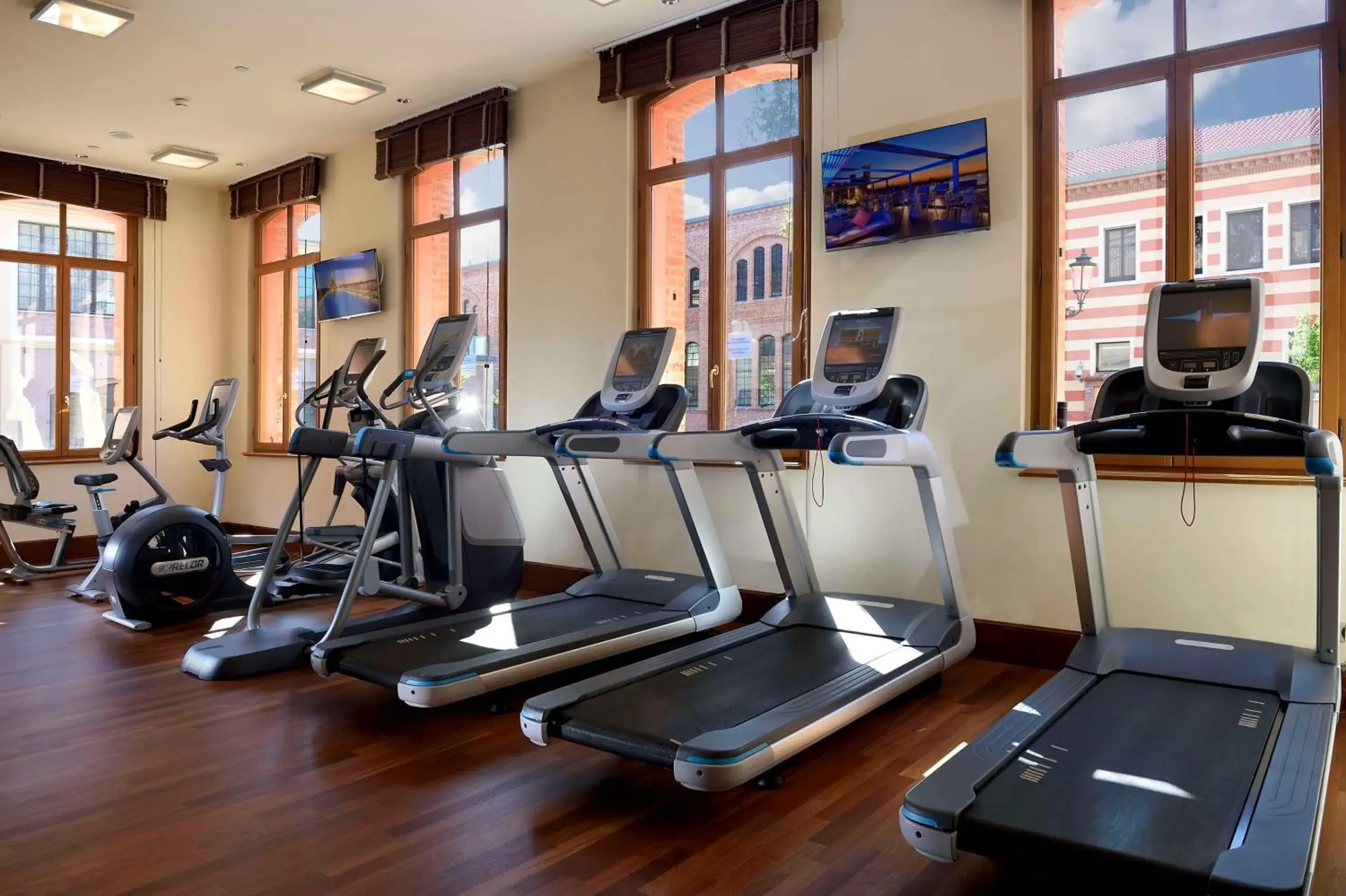 Fitness centre/facilities in Hilton Molino Stucky Venice Fitness centre/facilities in Hilton Molino Stucky Venice