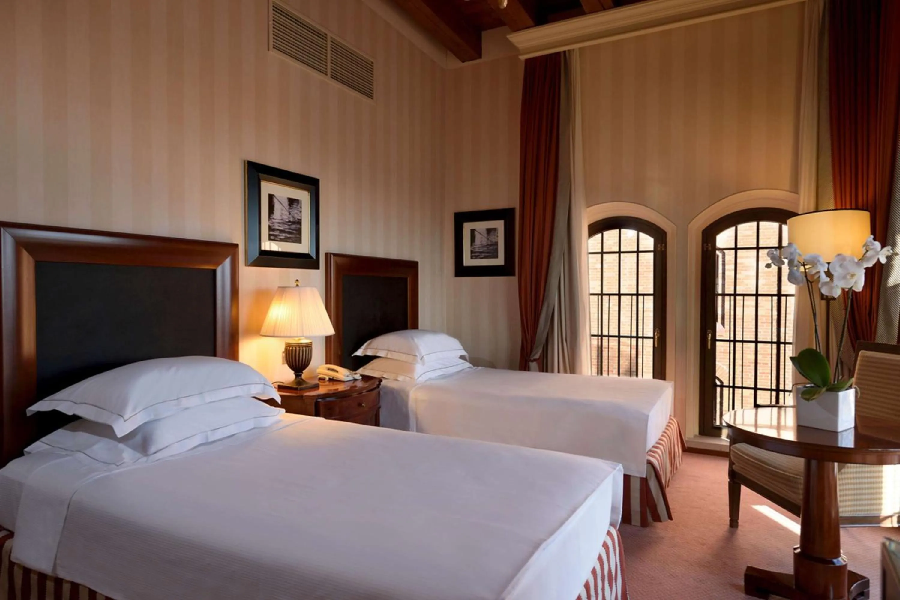 Bed in Hilton Molino Stucky Venice