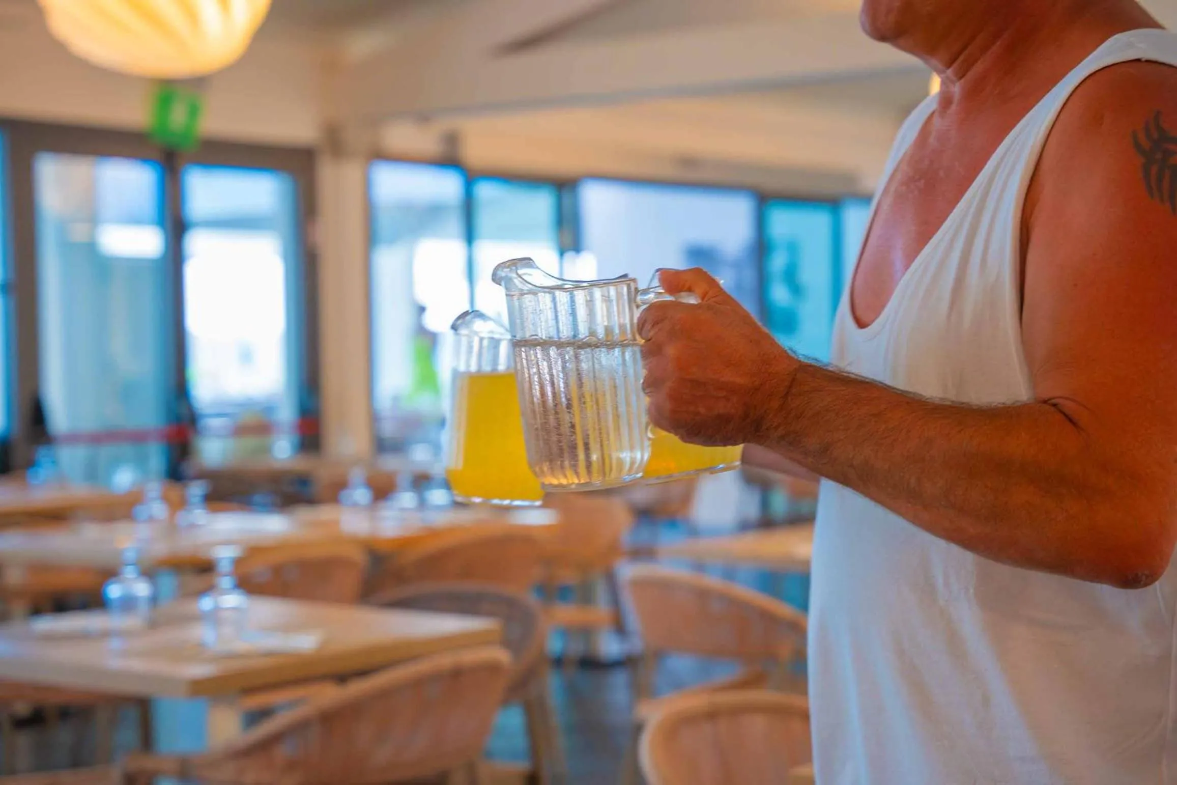 Restaurant/places to eat in Hotel Baja Bianca