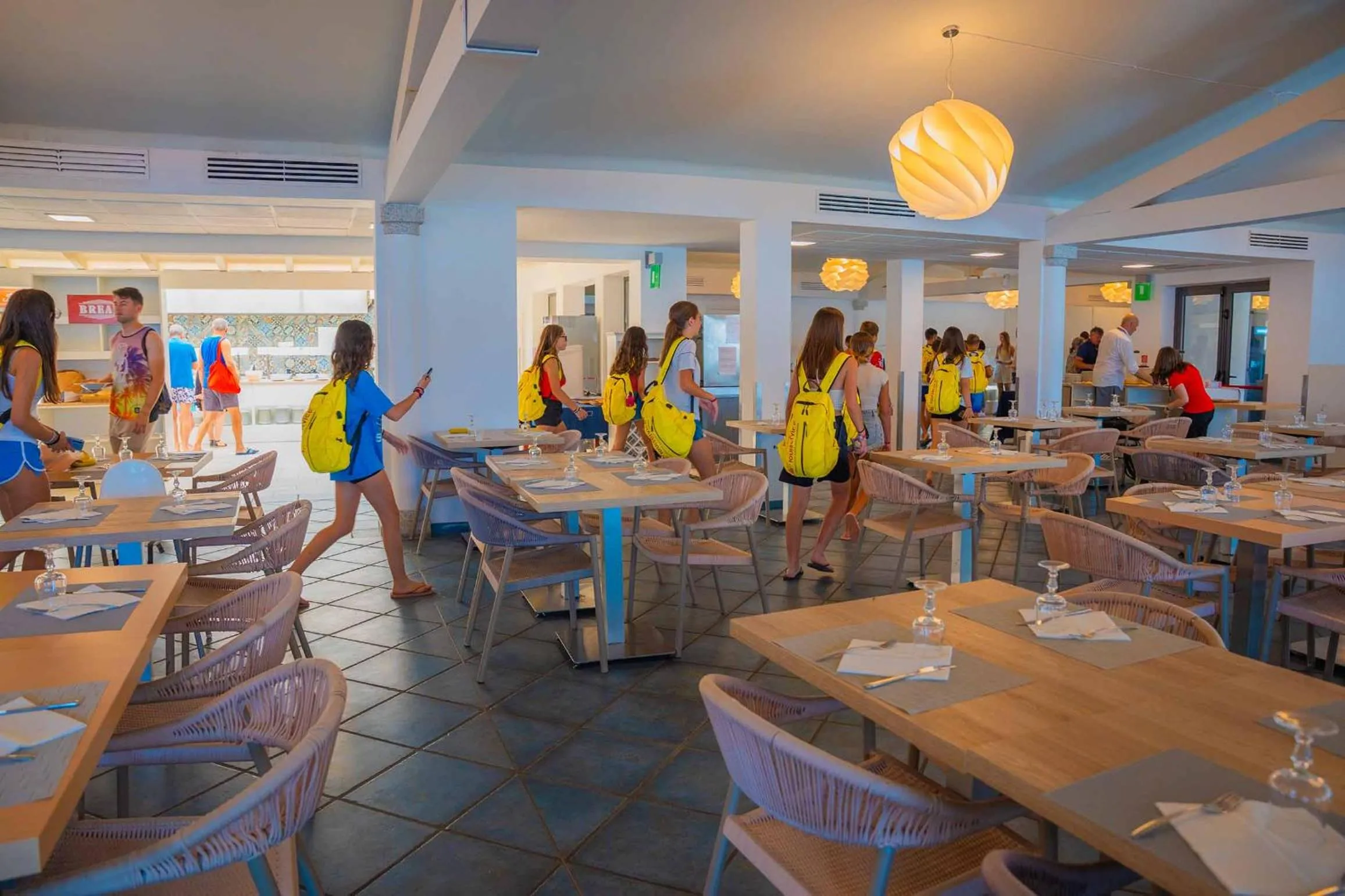 Restaurant/places to eat in Hotel Baja Bianca