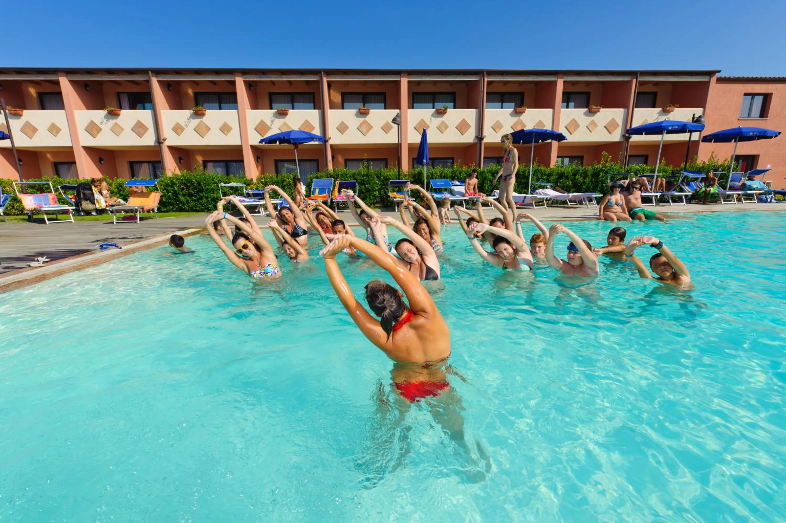 People in Hotel Baja Bianca
