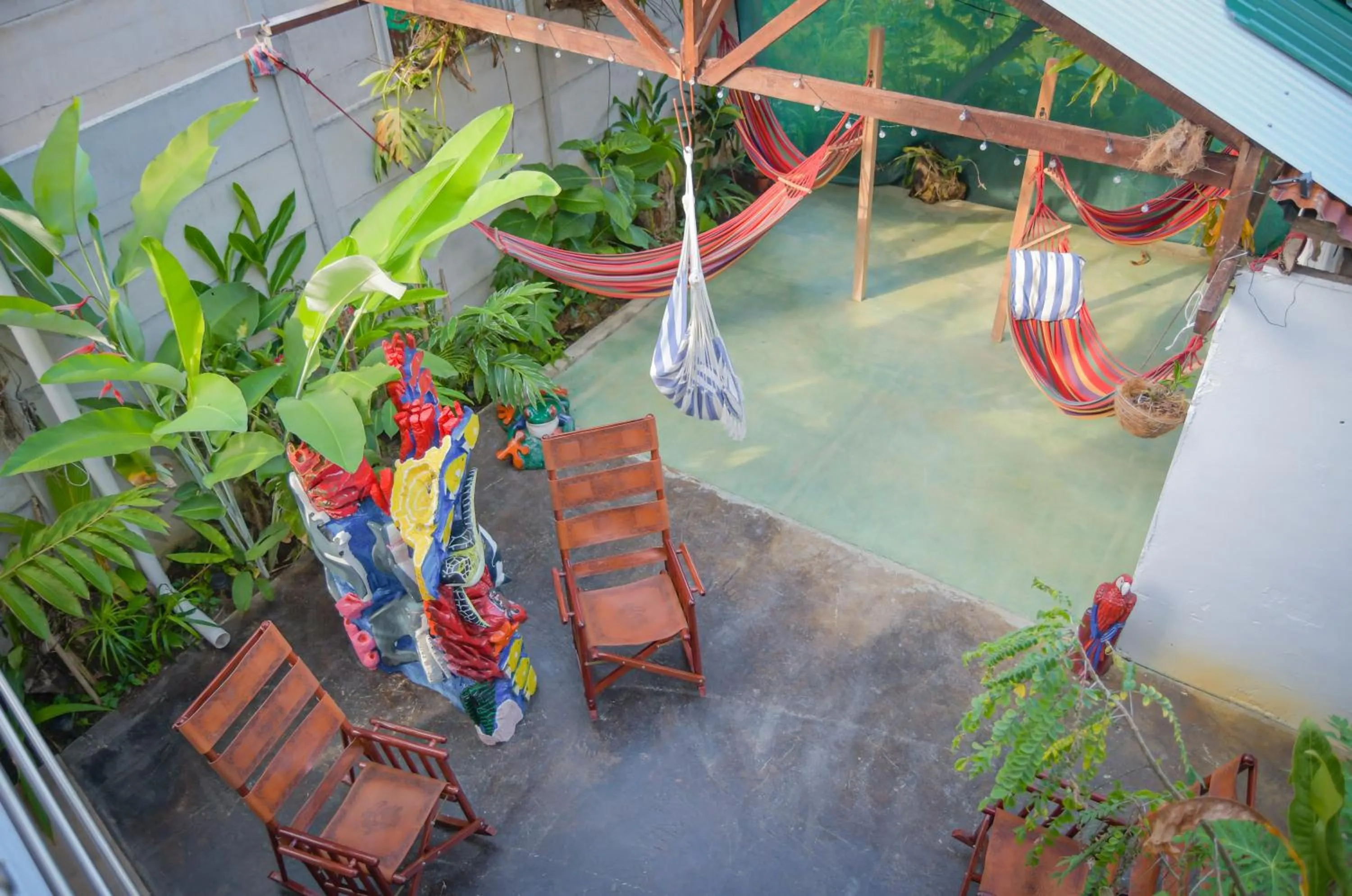 Patio in Hotel Serendipity