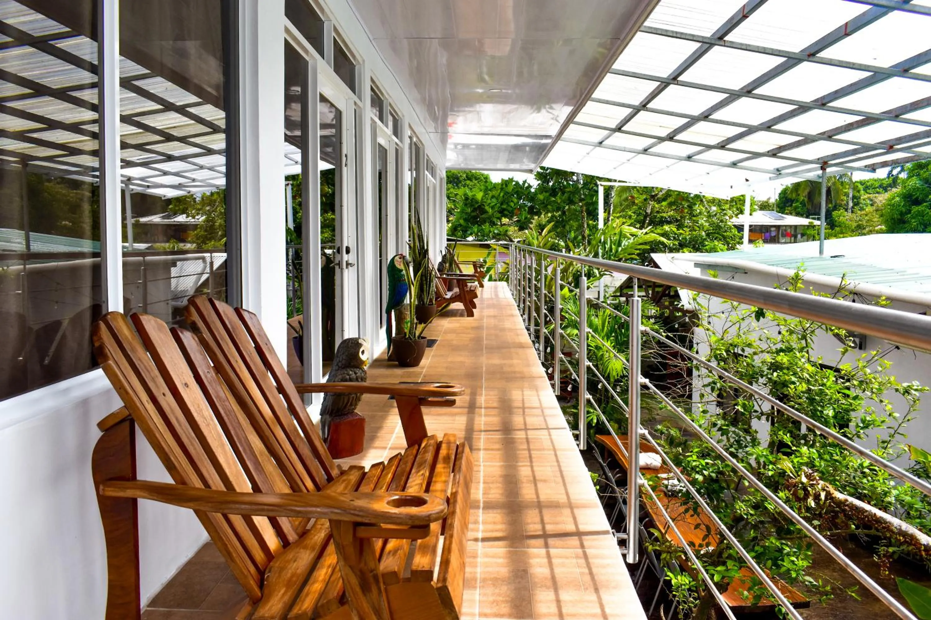 Patio in Hotel Serendipity