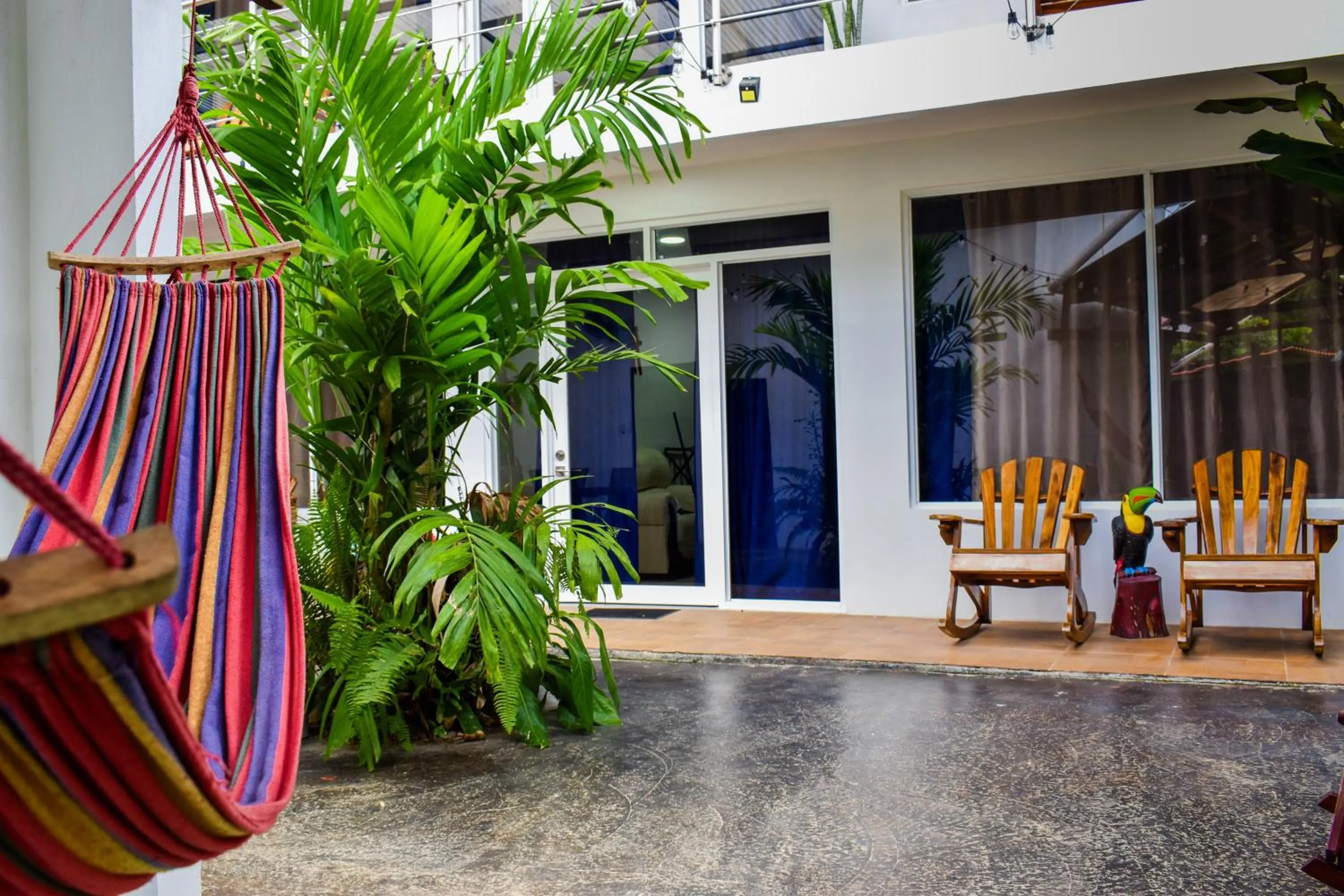 Seating area in Hotel Serendipity