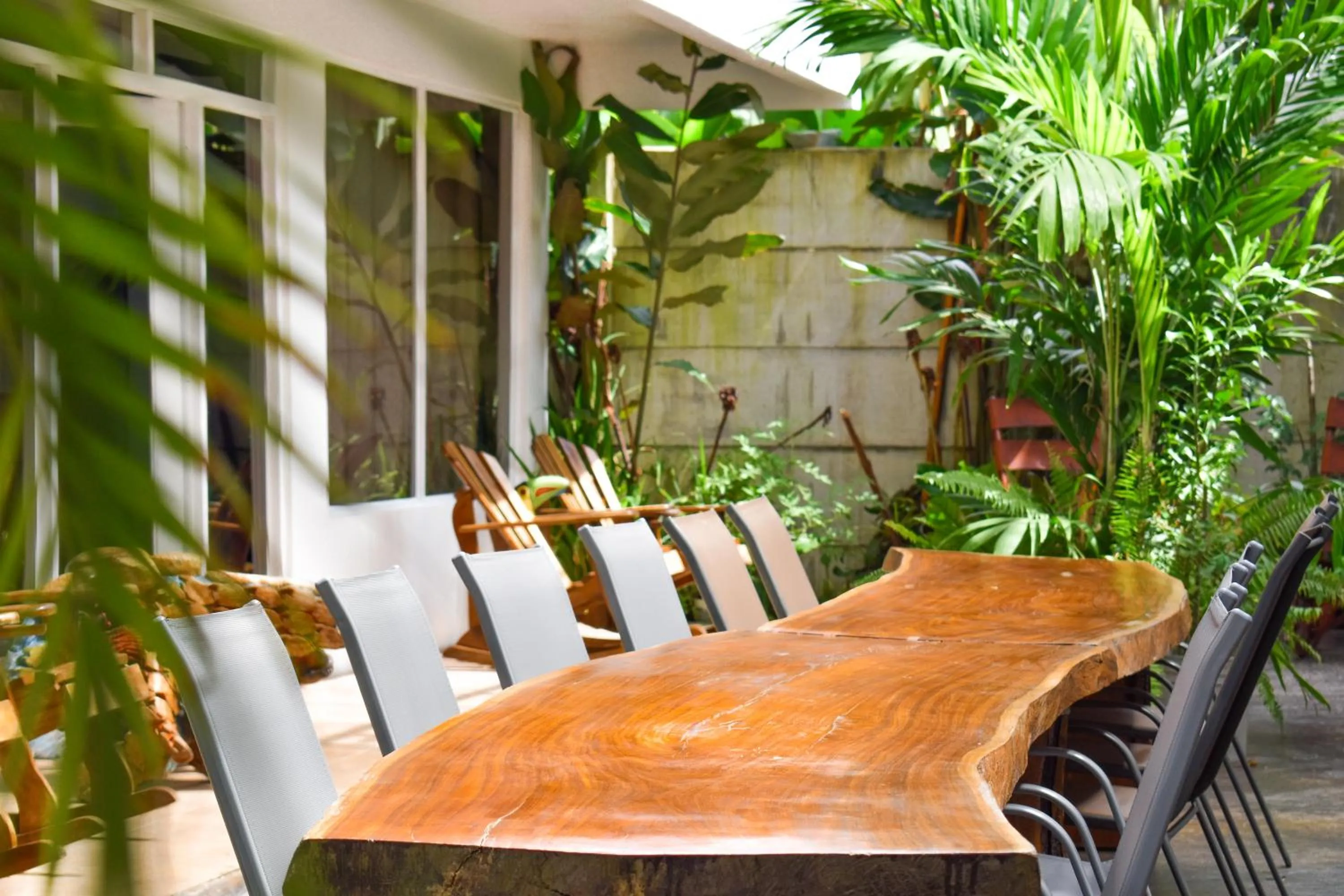 Dining area in Hotel Serendipity