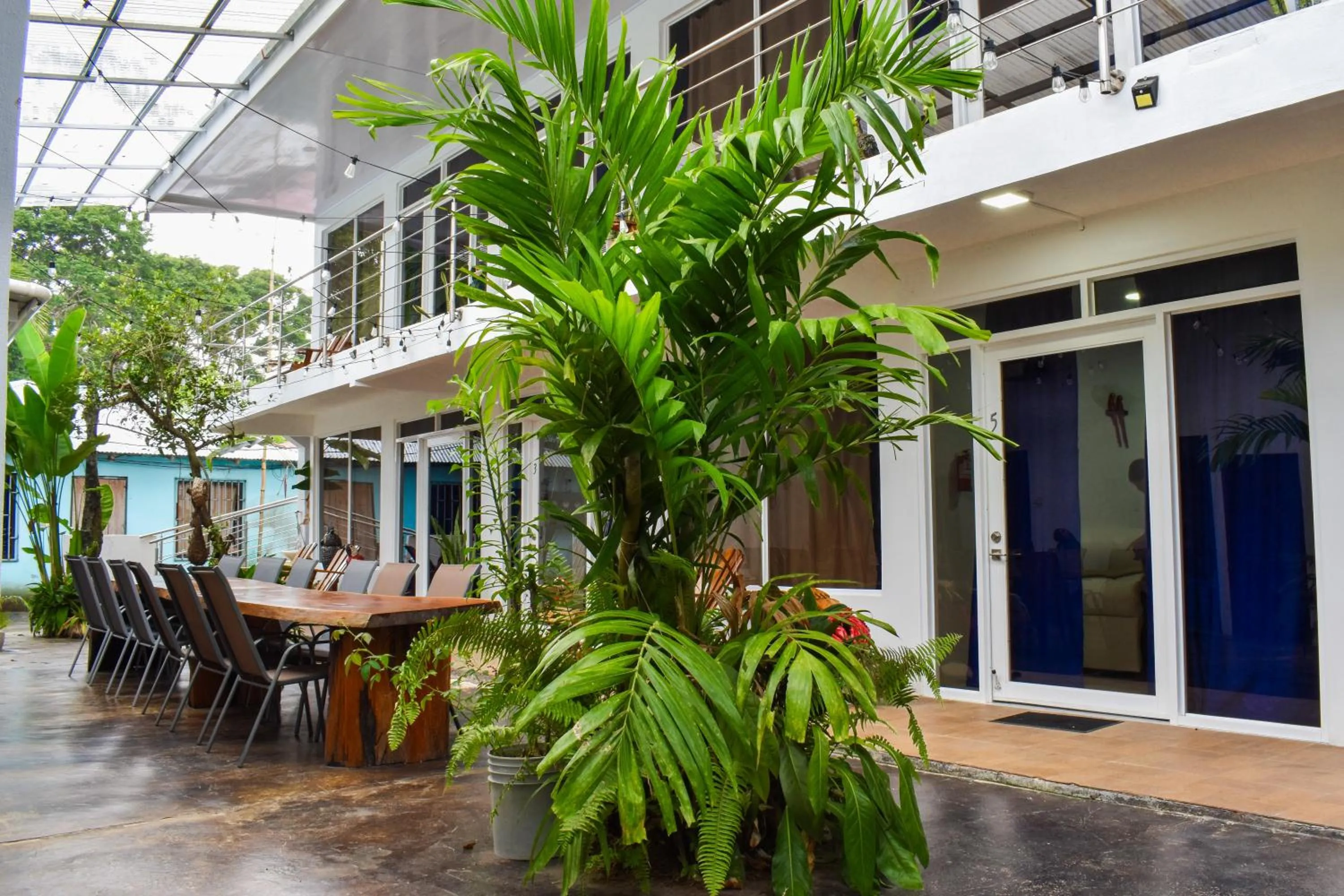 Patio in Hotel Serendipity