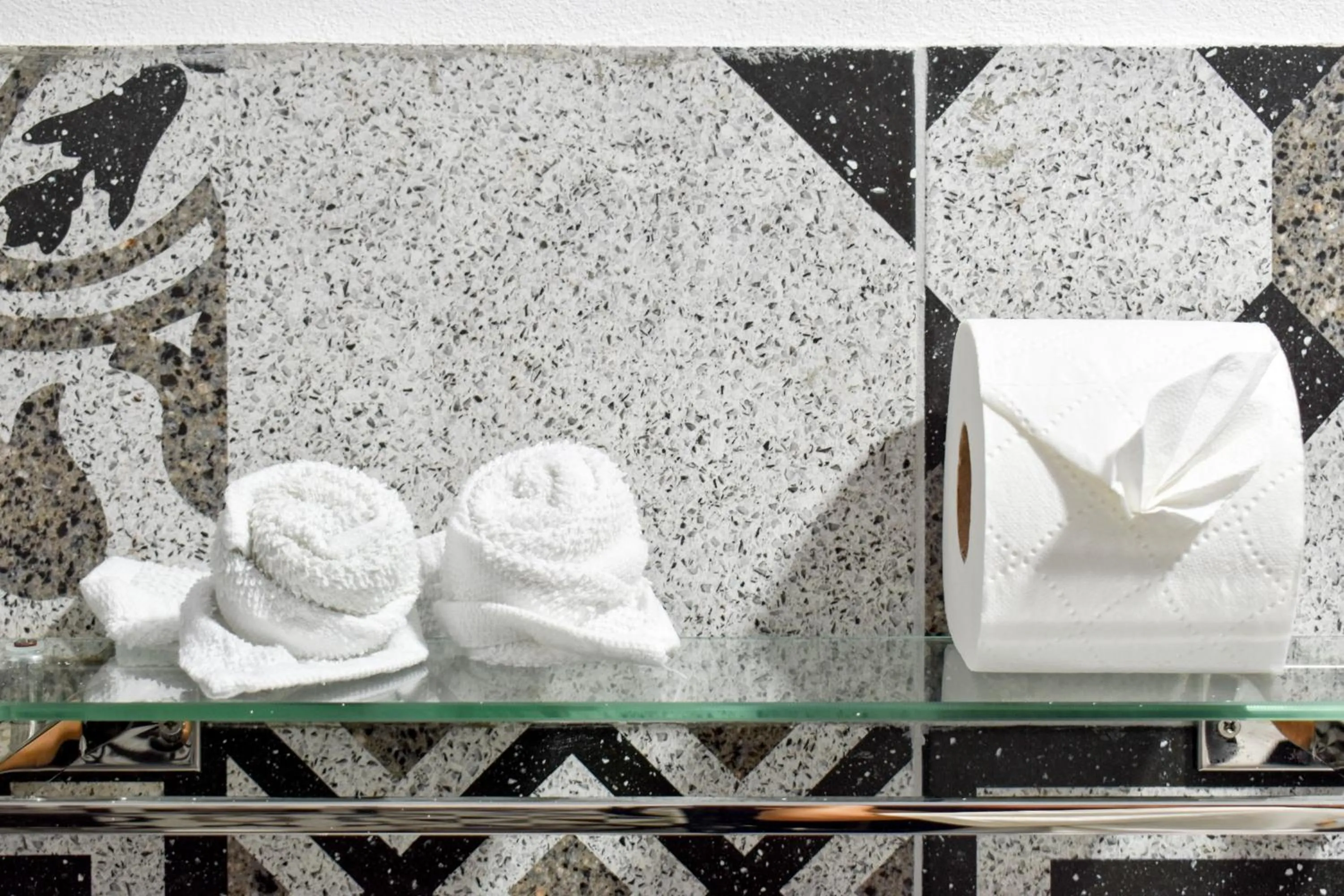 towels in Hotel Serendipity