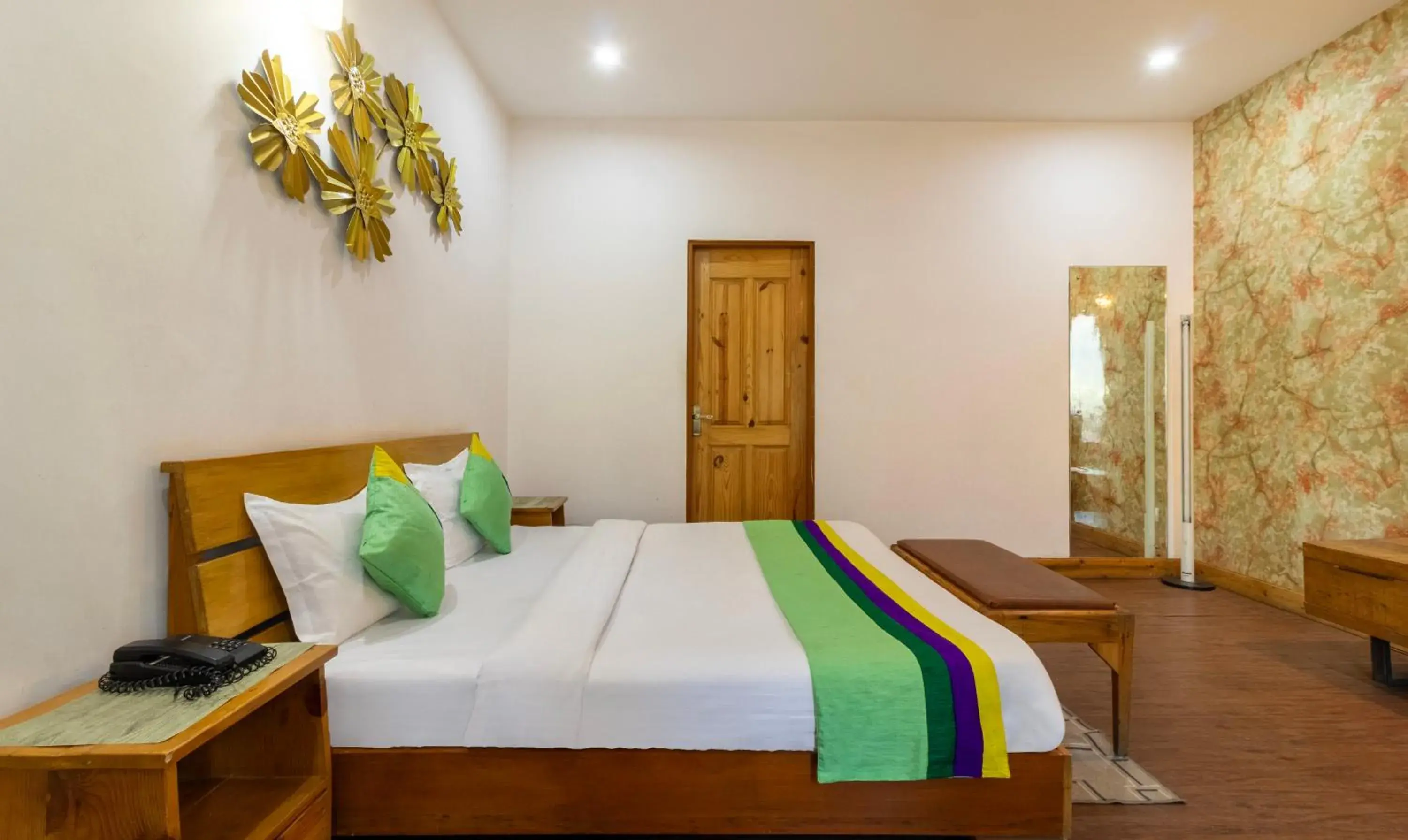 Bedroom, Bed in Treebo Vista Lago With Lake View Bedroom, Bed in Treebo Vista Lago With Lake View