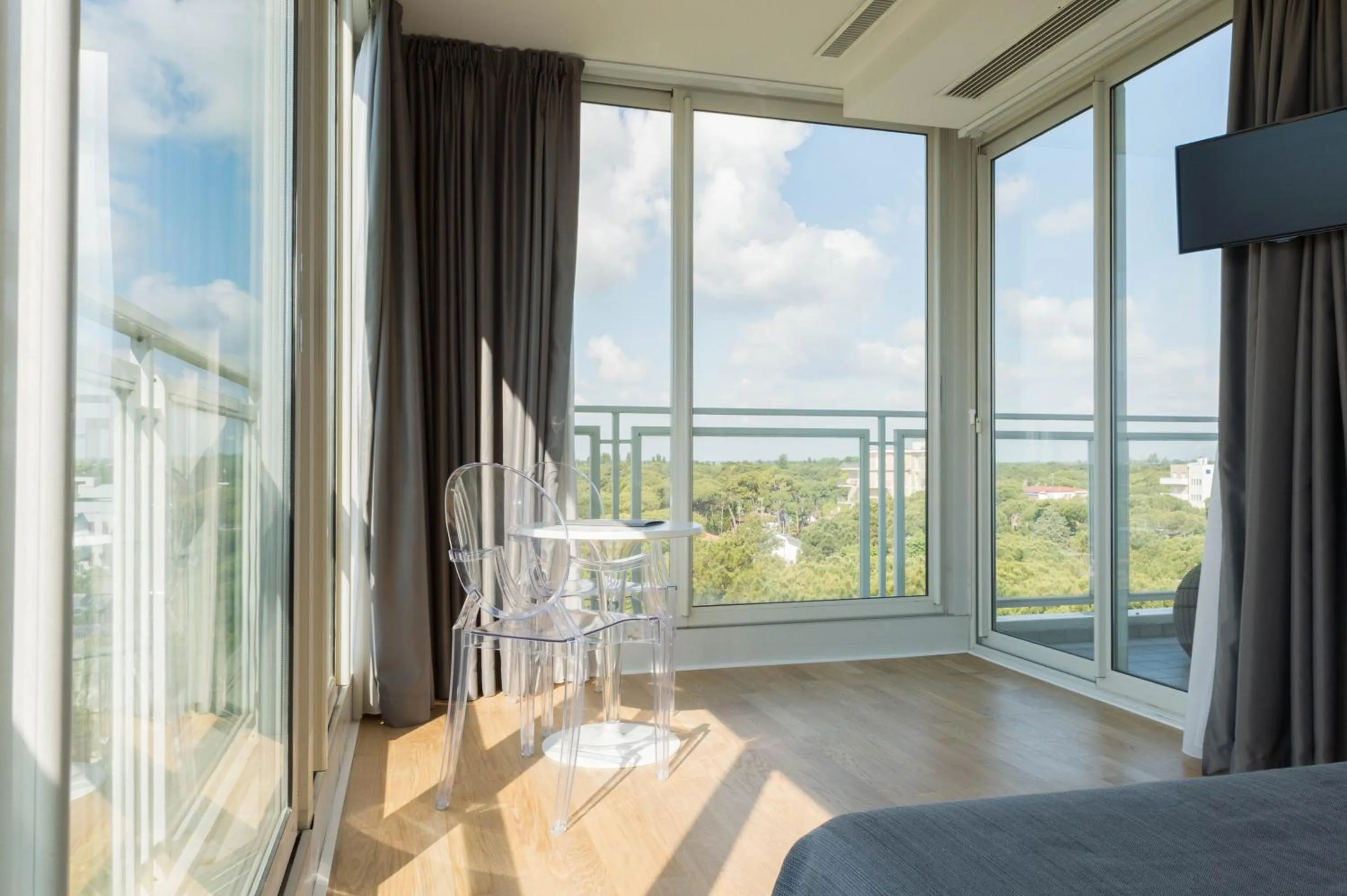 Natural landscape, Bed in Perla Verde Hotel