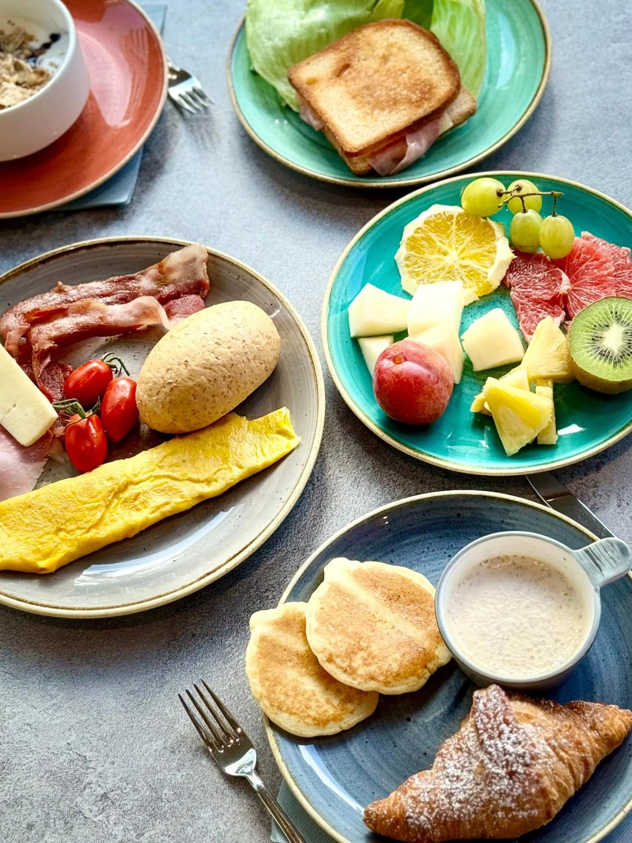 Breakfast in Perla Verde Hotel