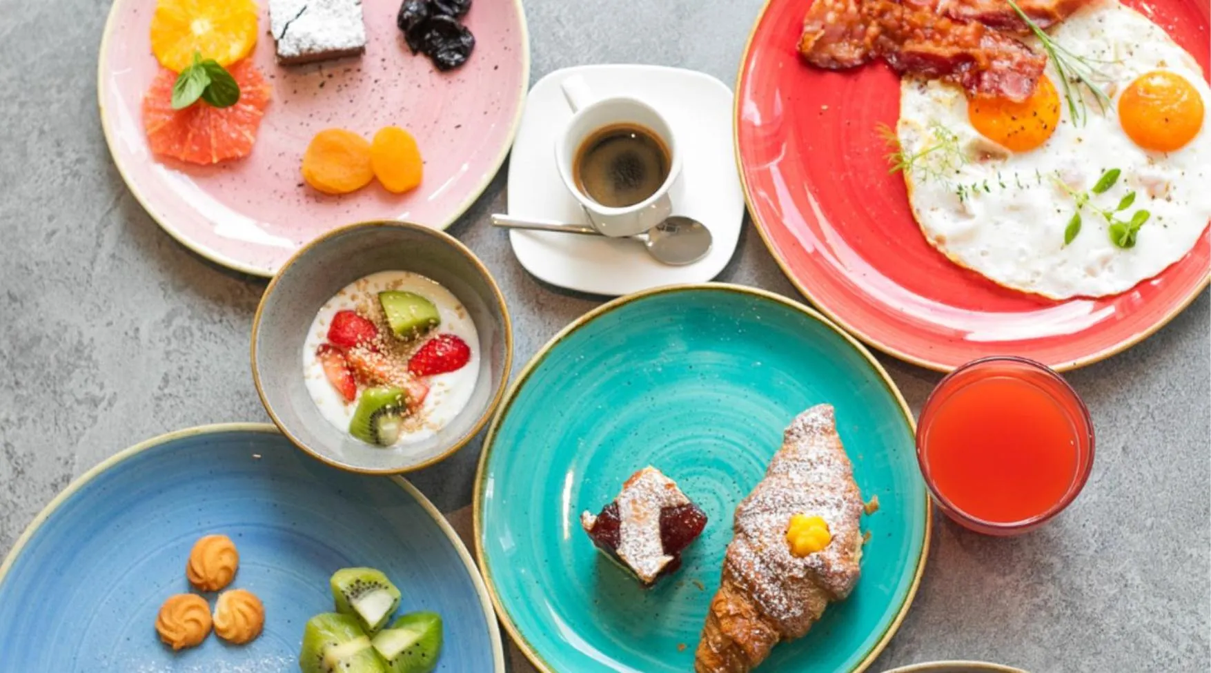 Breakfast in Perla Verde Hotel