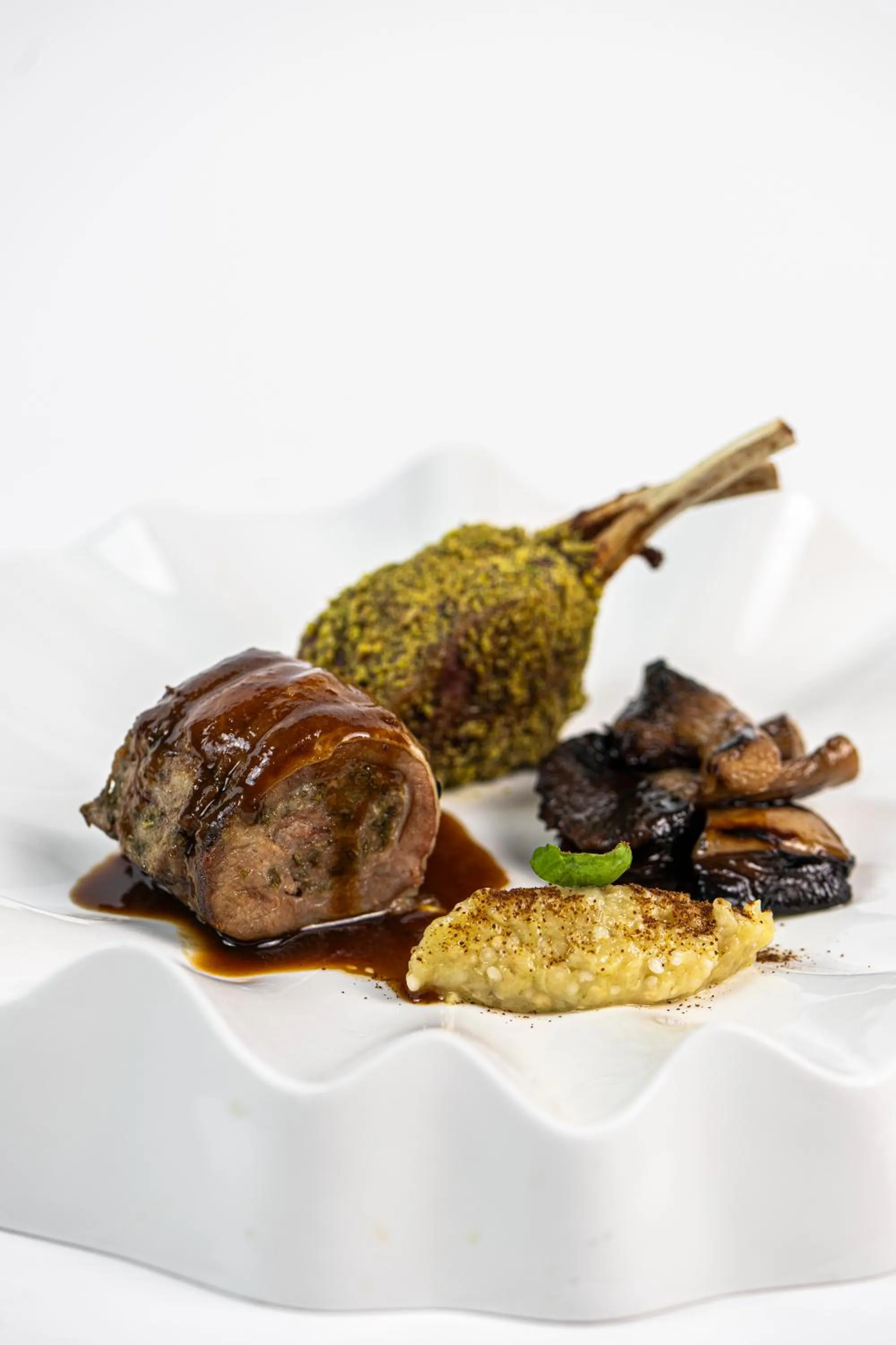 Food close-up in Grand Hotel Tritone