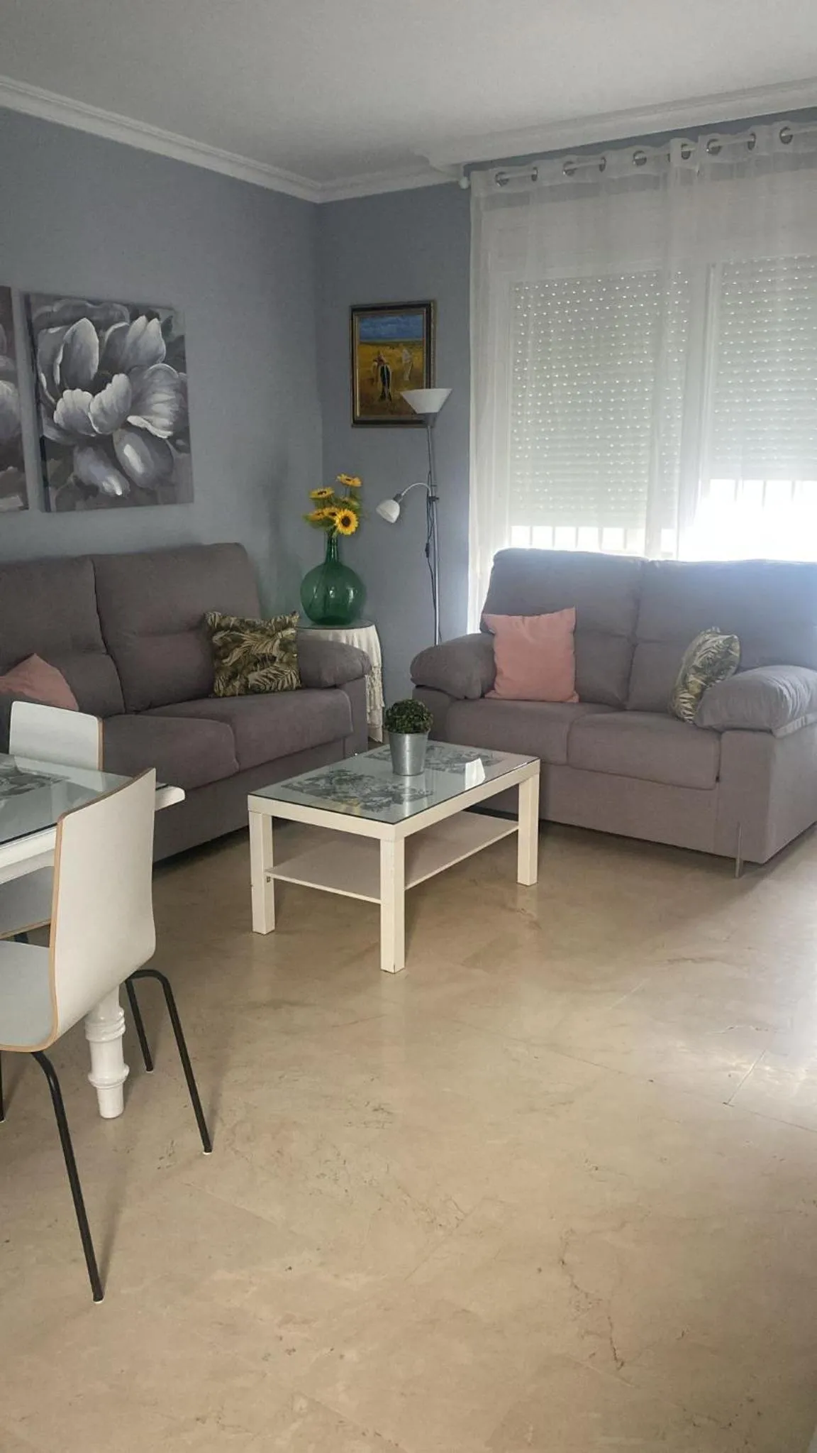 Living room in Apartamento en los Jardines de Murillo