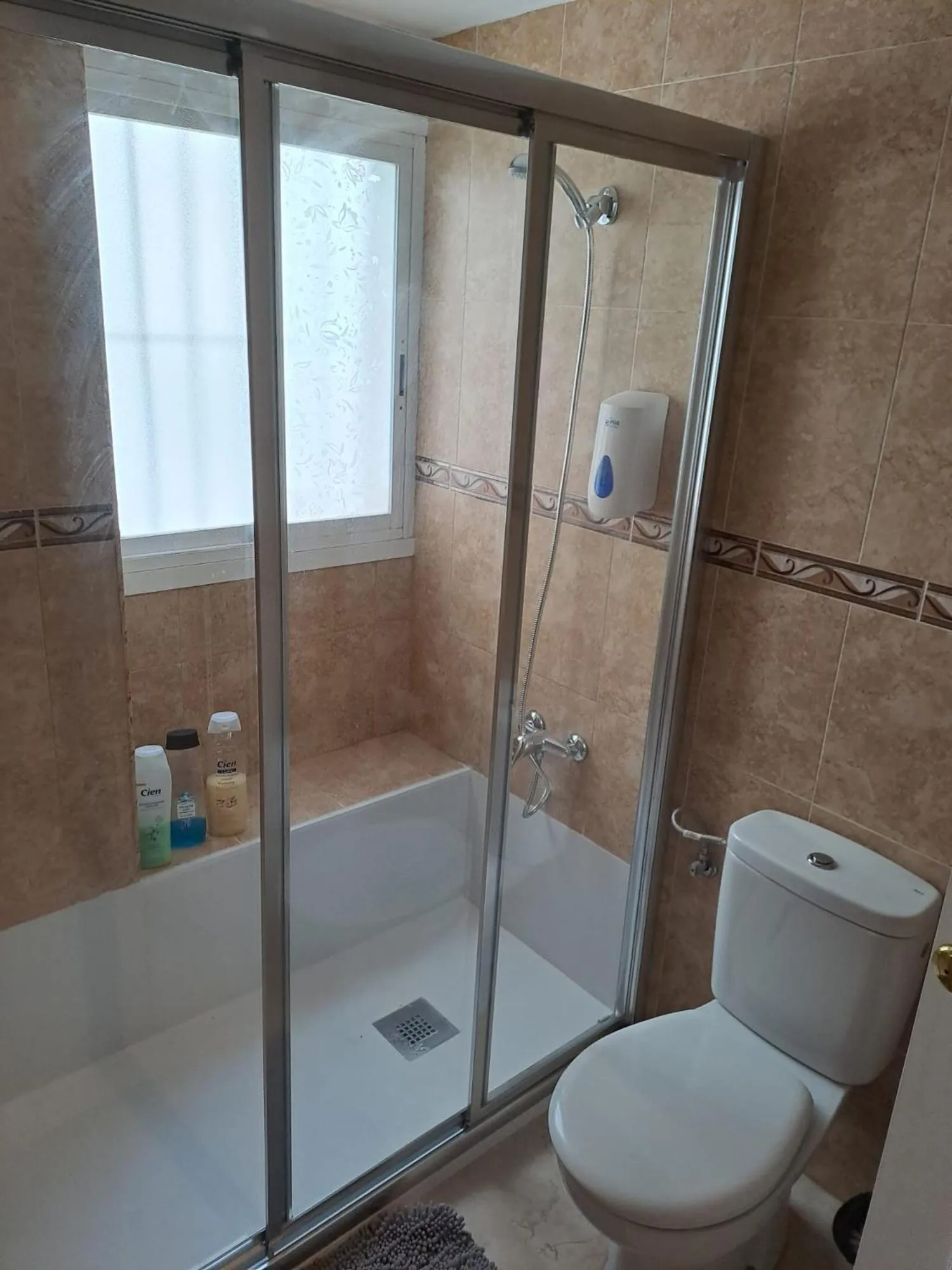 Toilet in Apartamento en los Jardines de Murillo