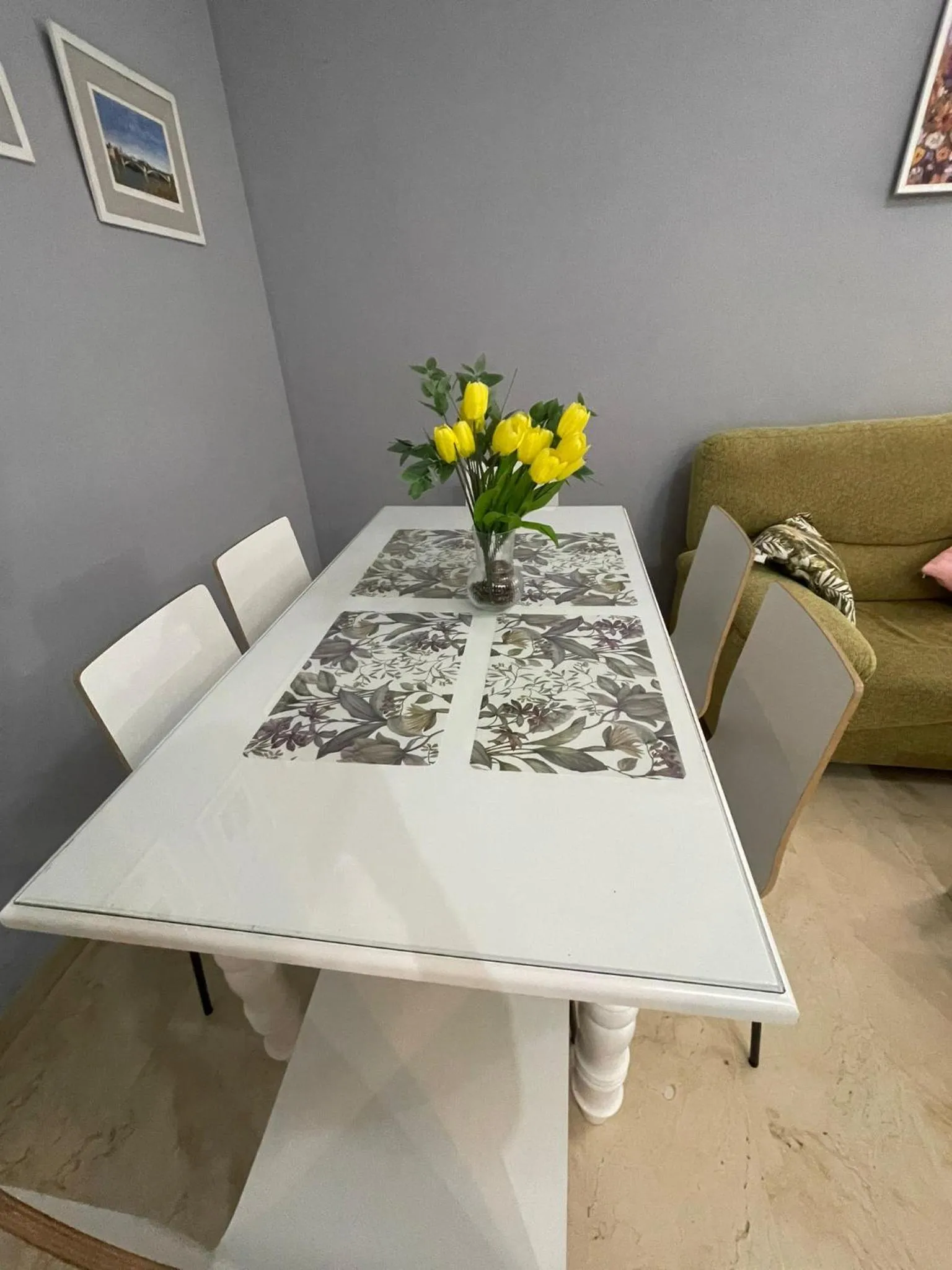Seating area in Apartamento en los Jardines de Murillo