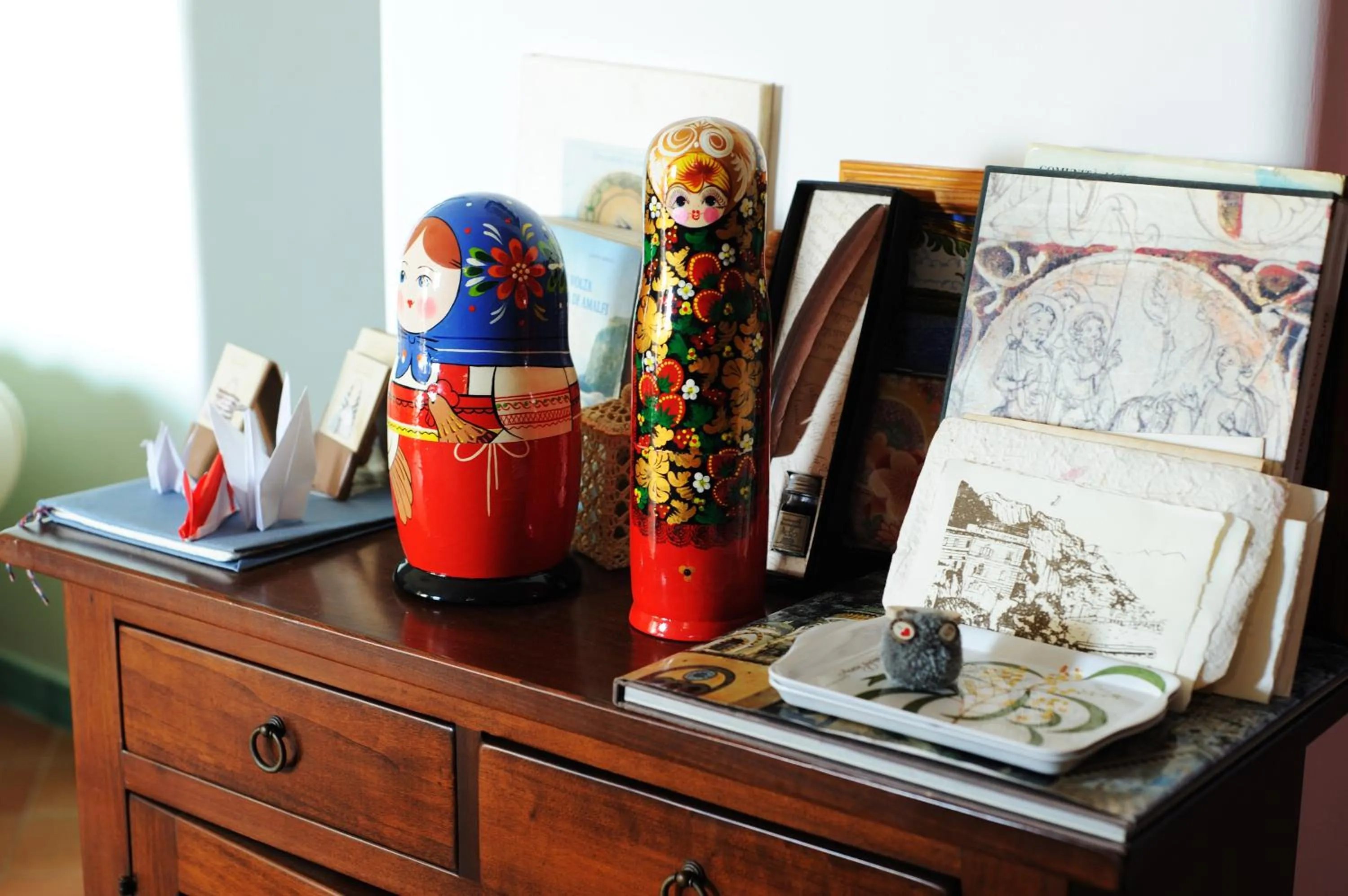 Decorative detail in Villa Rina