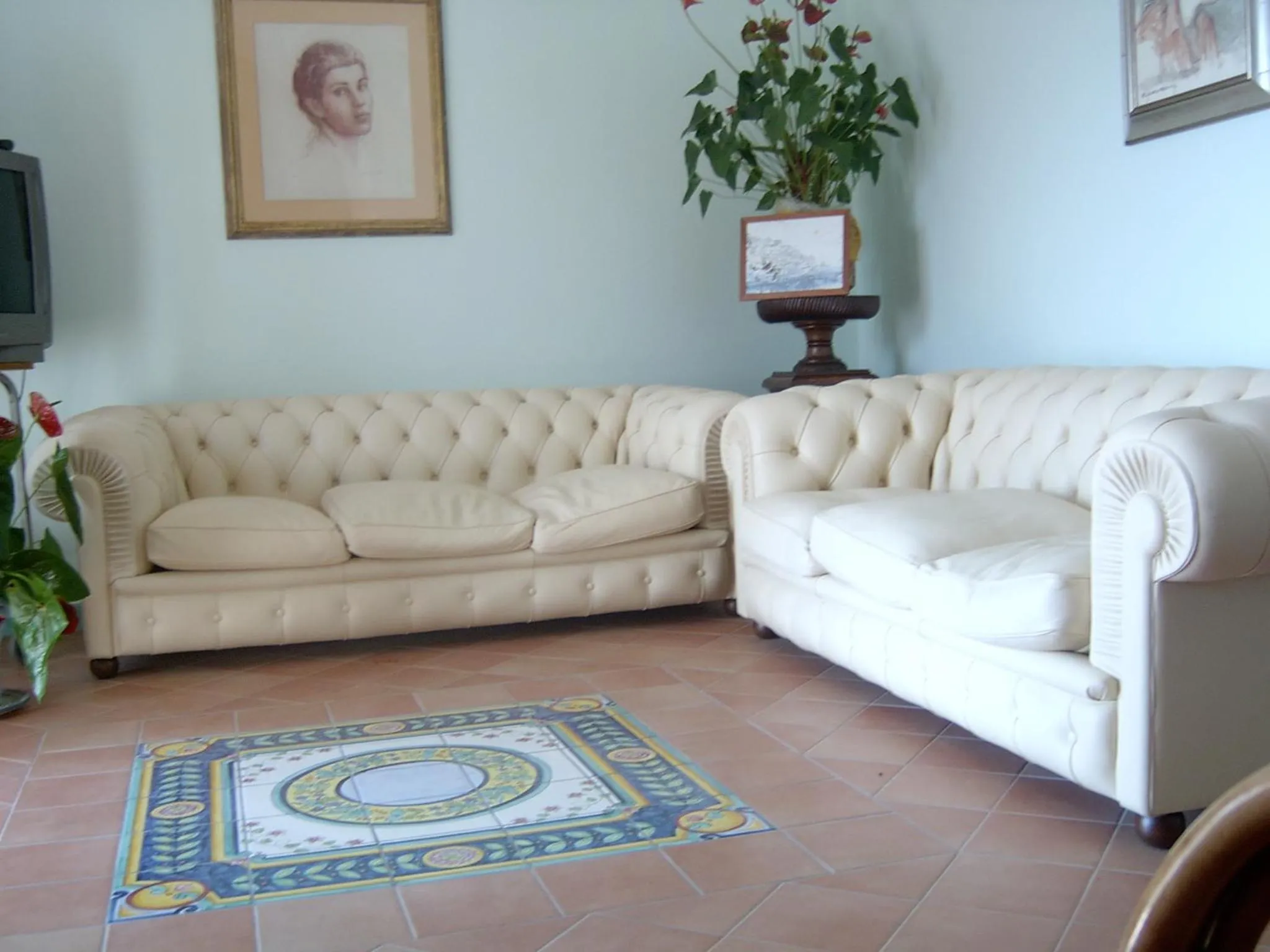 Lobby or reception in Villa Rina